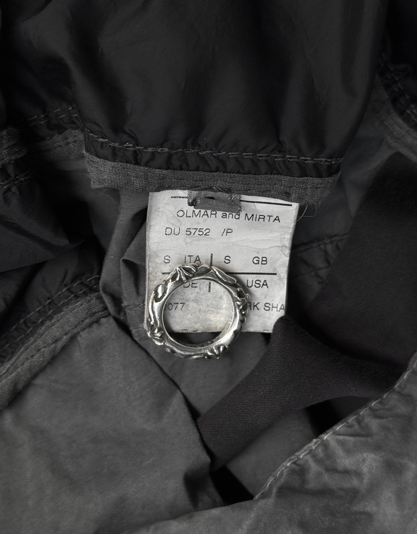 Rick Owens DRKSHDW SS09 “STRUTTER” Dark Shad Dirty Washed Poplin Trucker Jacket