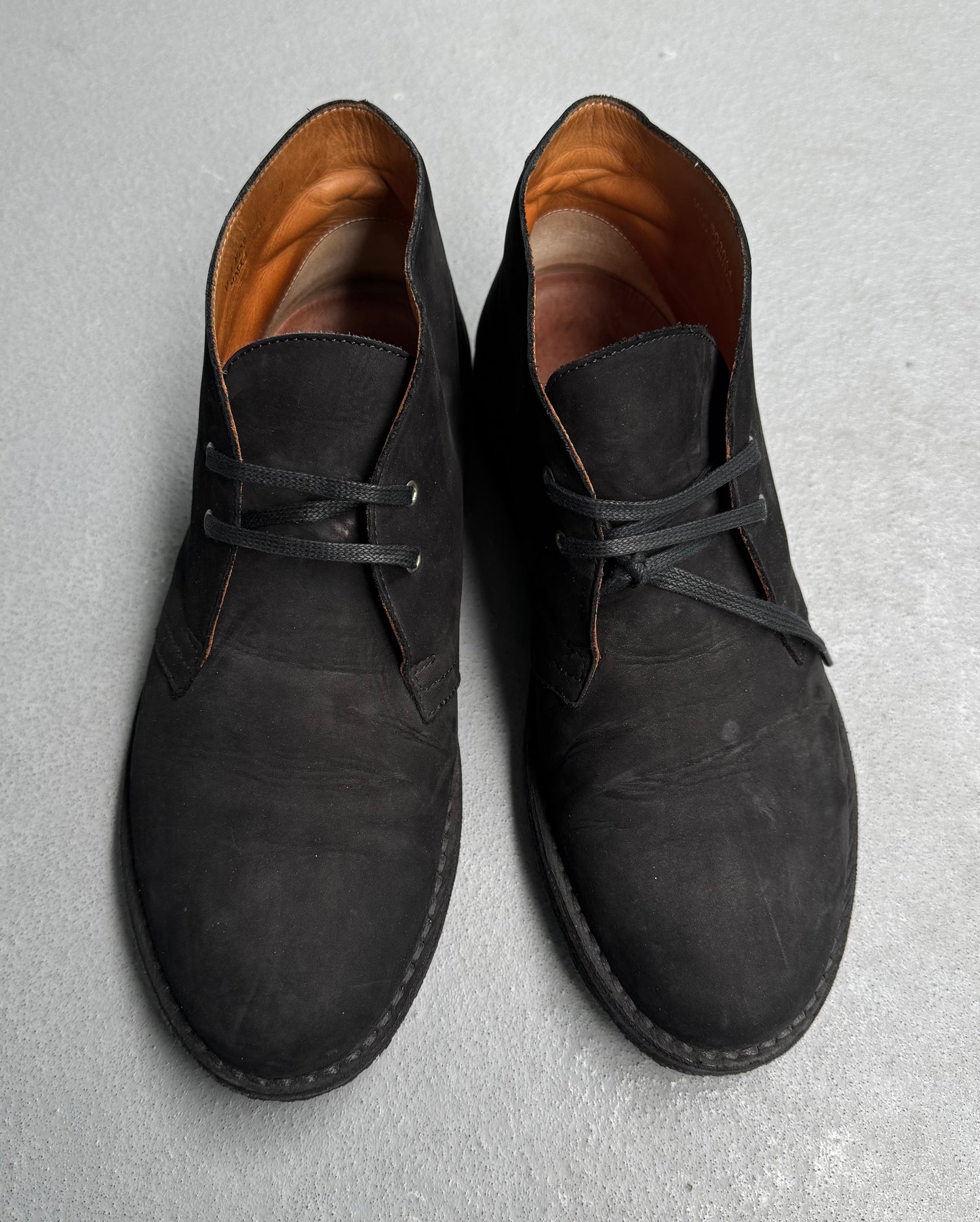 Saint Laurent SS15 Suede Low-top Chukka Crepe Boots