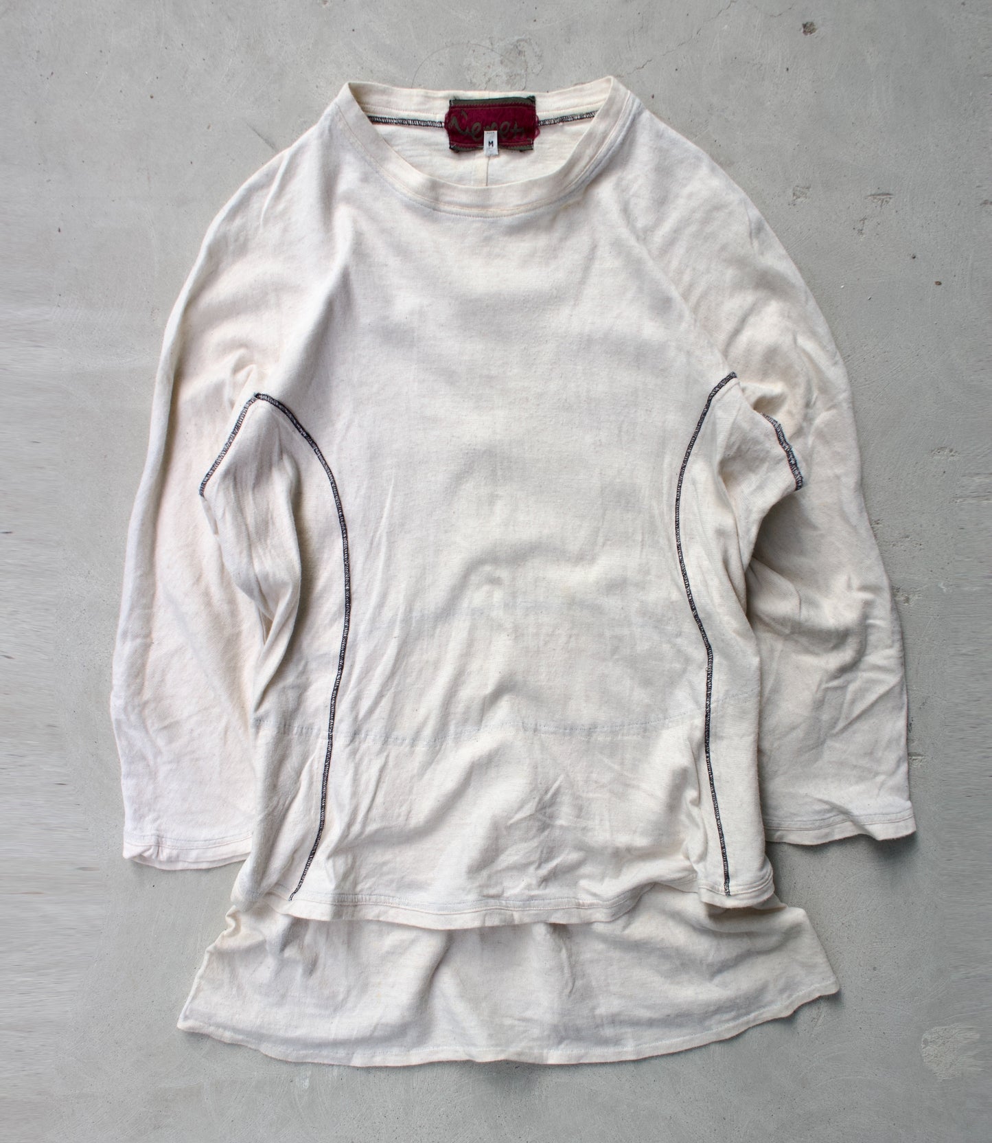 Christopher Nemeth Late 90s Contrast Raglan Shirt