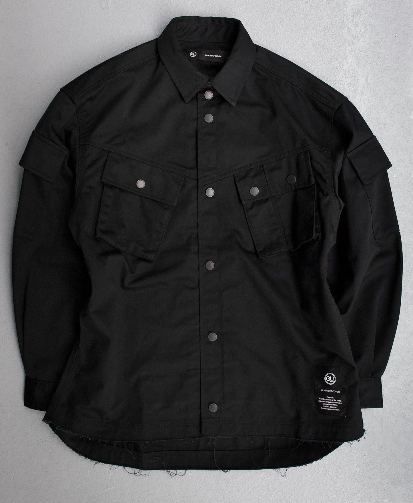 GU x UNDERCOVER SS21 Military Cargo Jacket