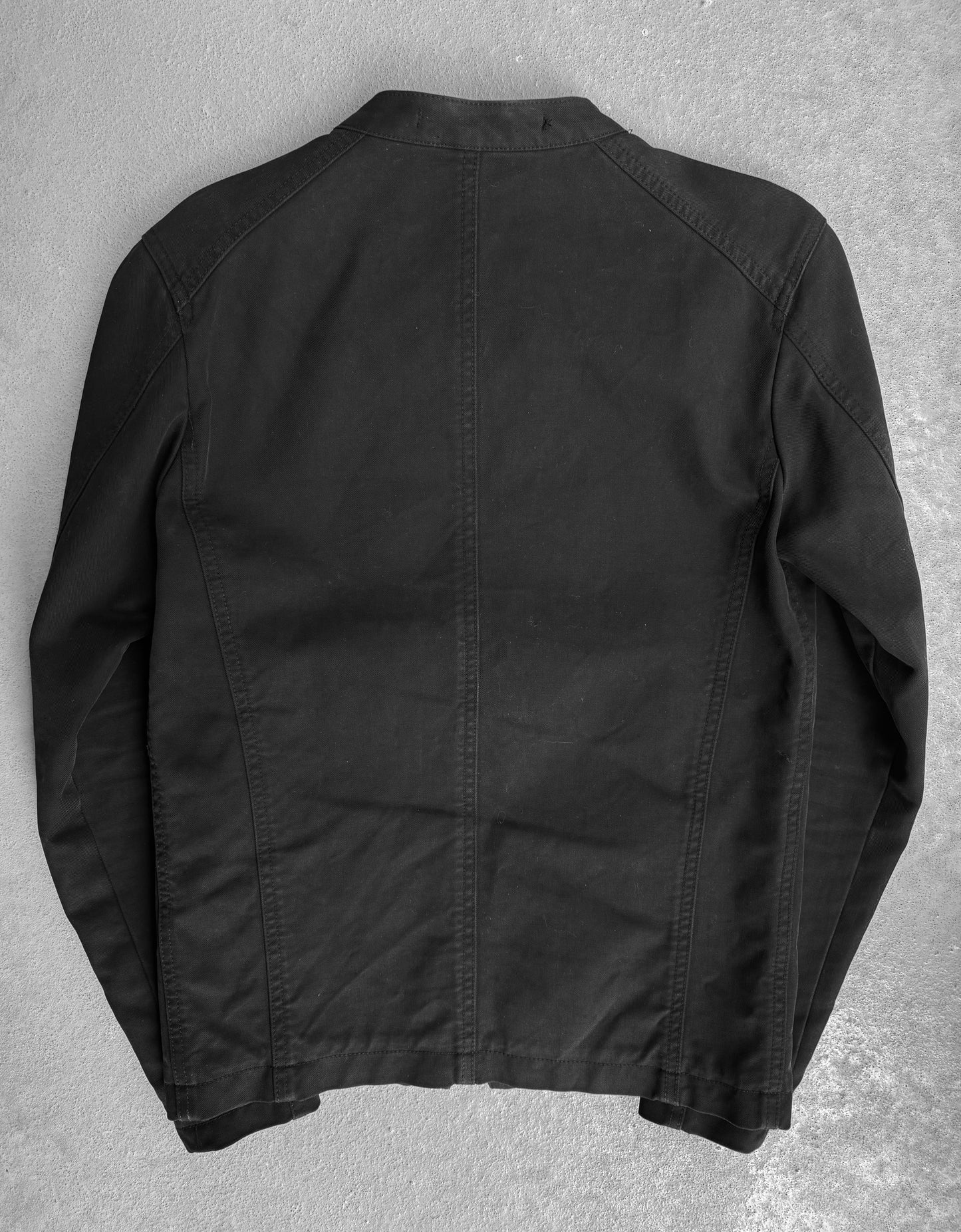 RipVanWinkle Early 00s Multi-zip Pockets Canvas Cotton Rider Jacket