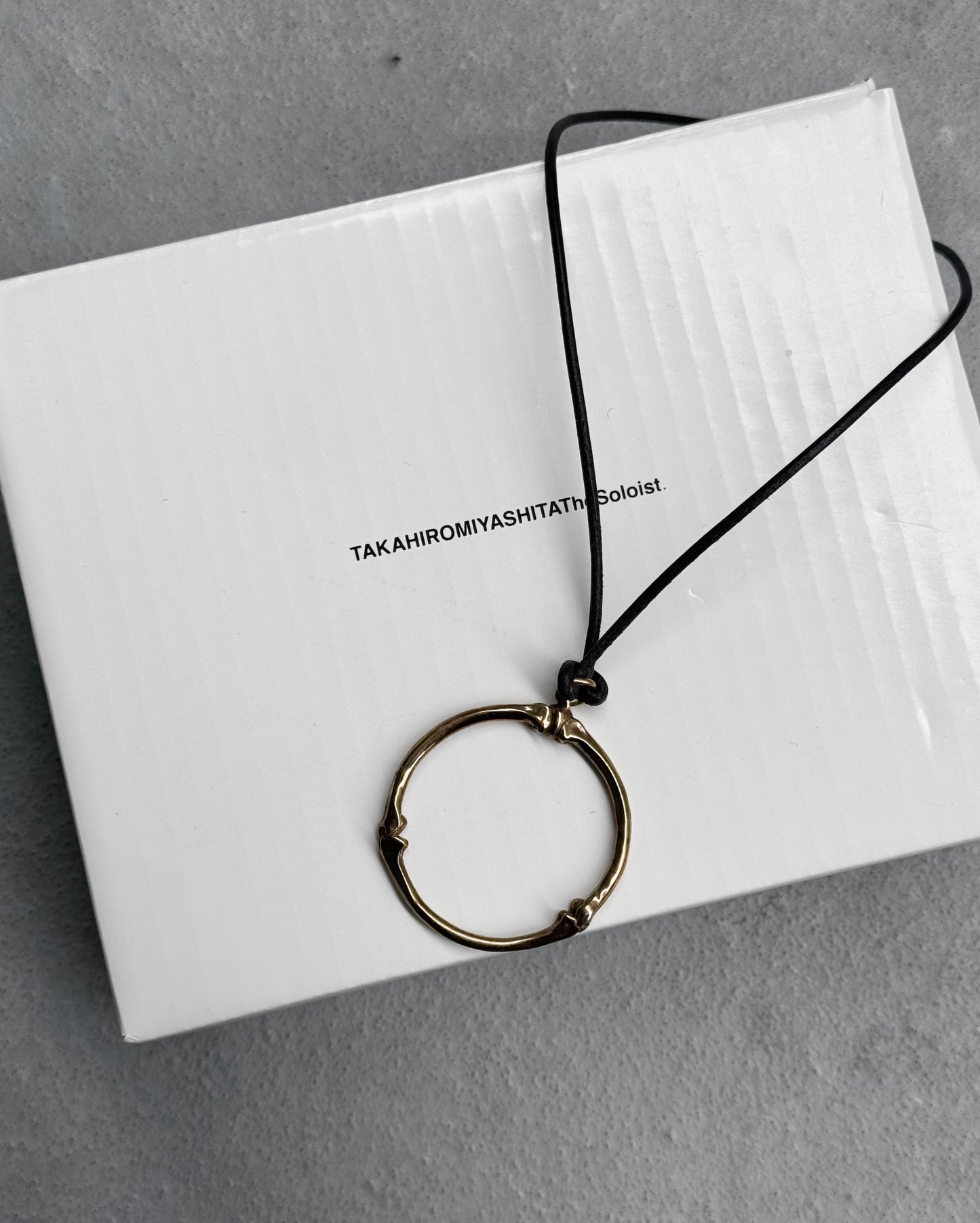 TakahiroMiyashita TheSoloist. AW21 Bone Necklace