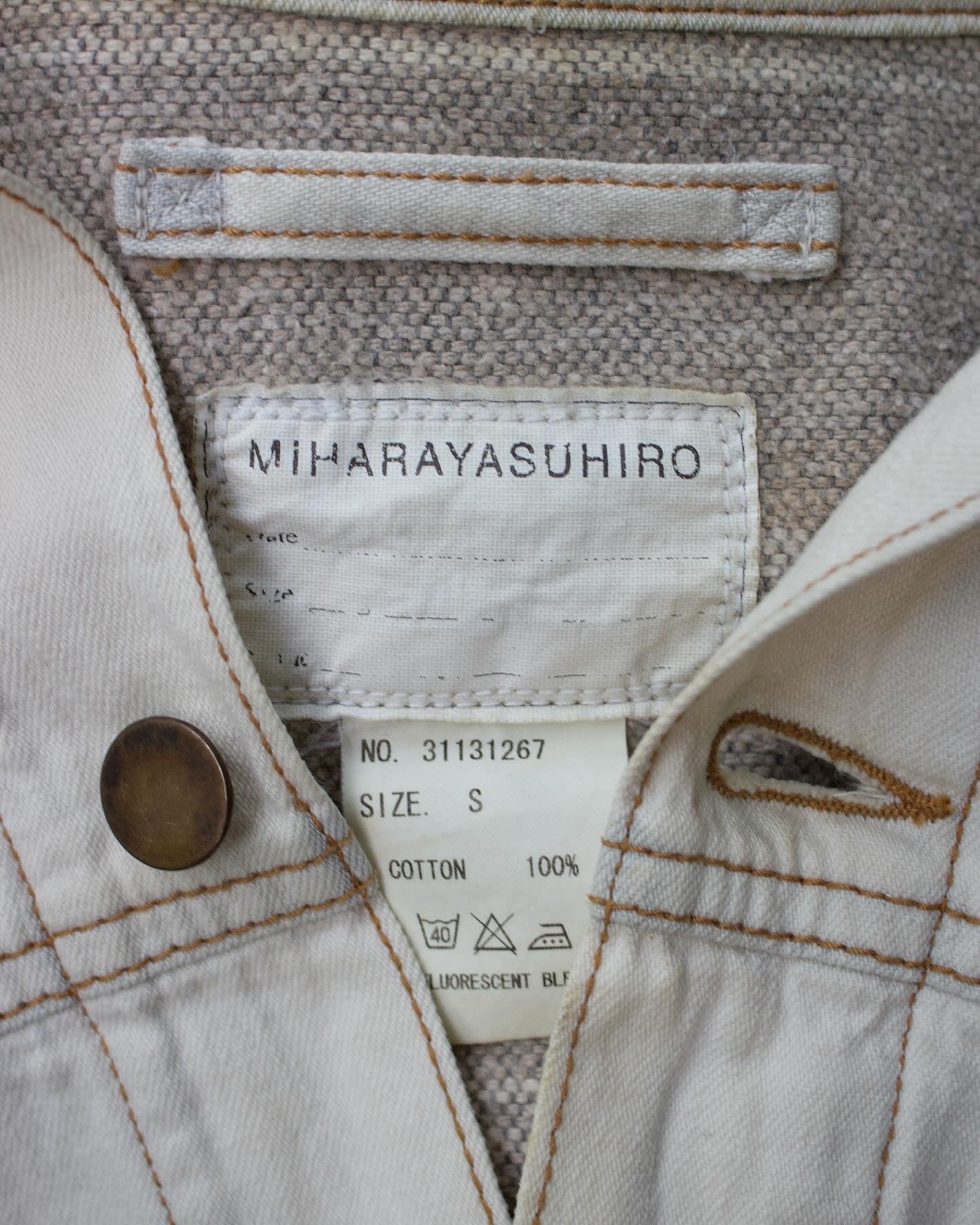 MiharaYasuhiro AW05 Layered Stack Denim Jacket