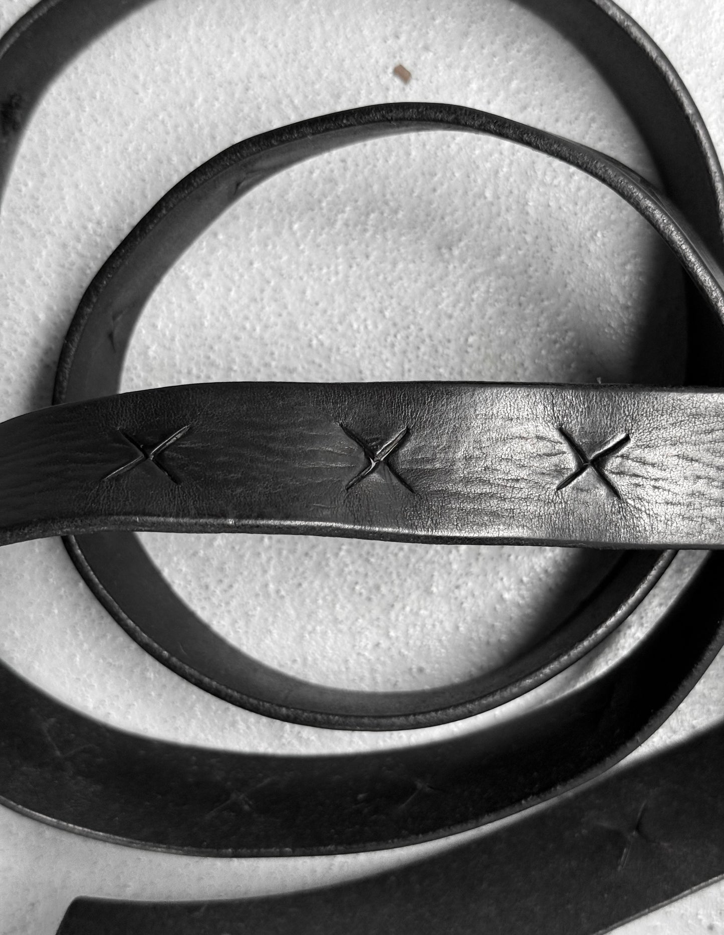 m.a+ by Maurizio Amadei 'EA2C' GR 3.0 Wishbone Leather Belt