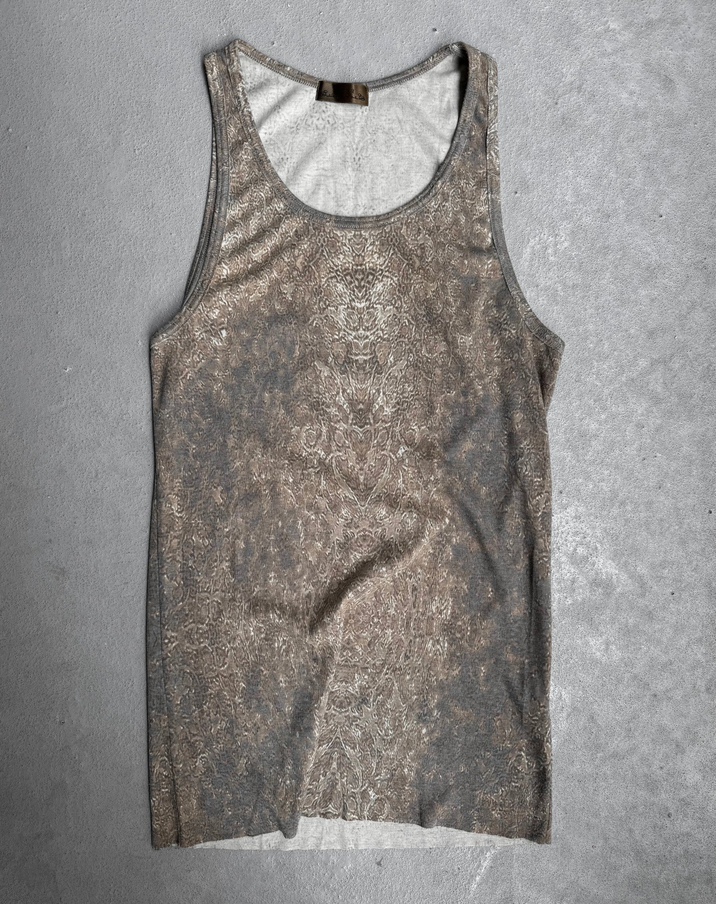 G.O.A Early 00s Psychedelic Print Tank Top