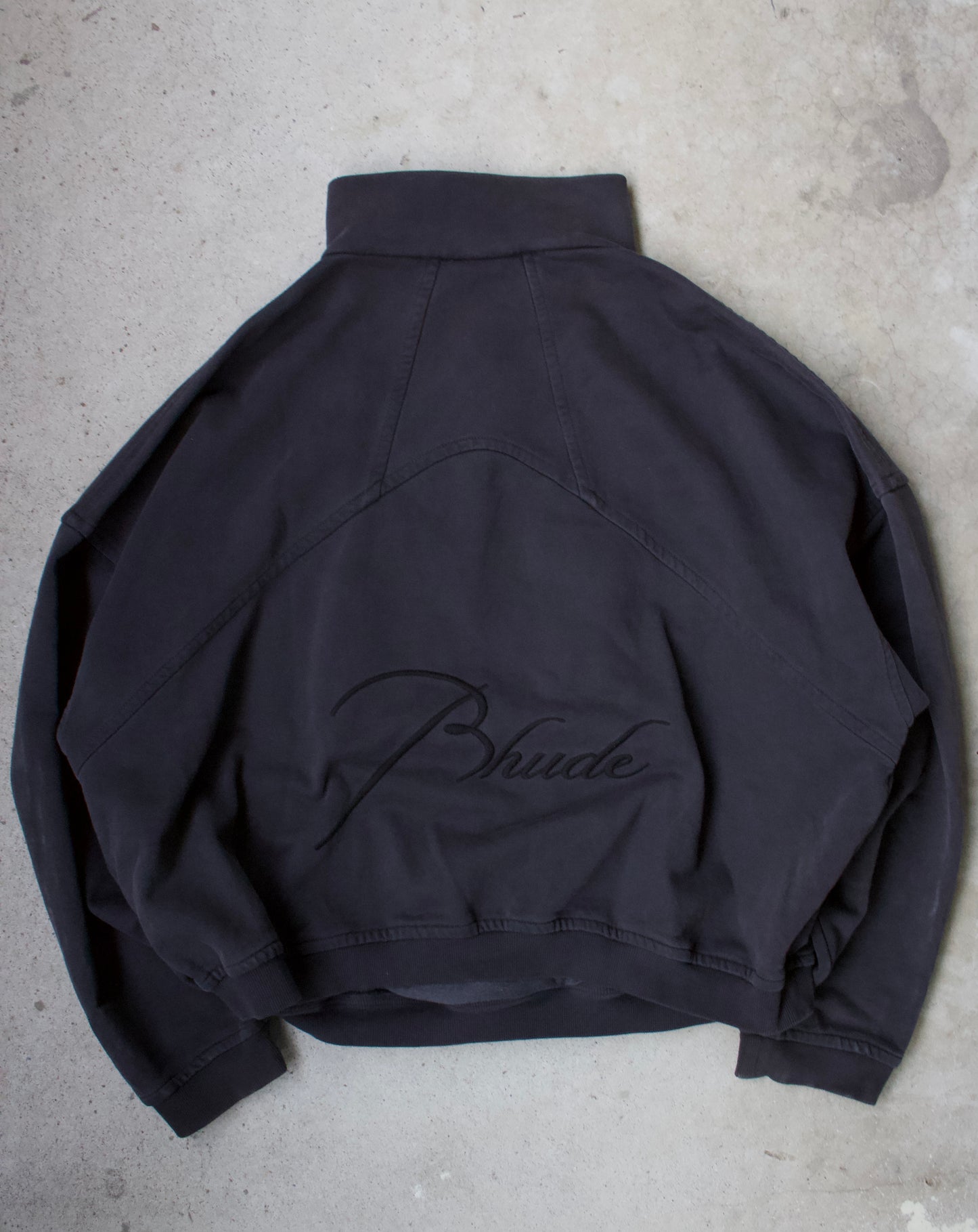 Rhude Boxy Gym Quarter-Zip Sweatshirt