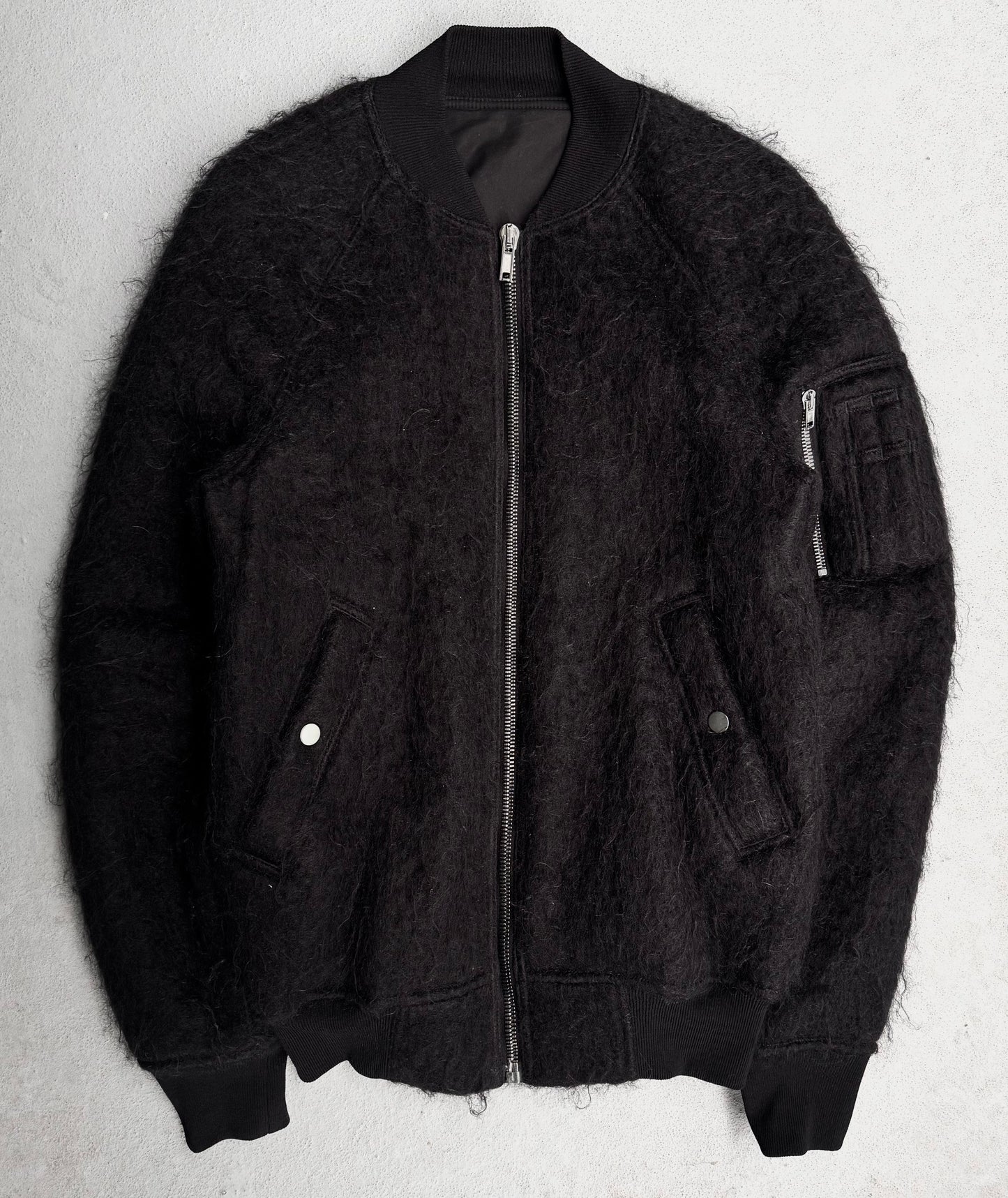 Rick Owens AW16 “MASTODON”Mohair Bomber Jacket