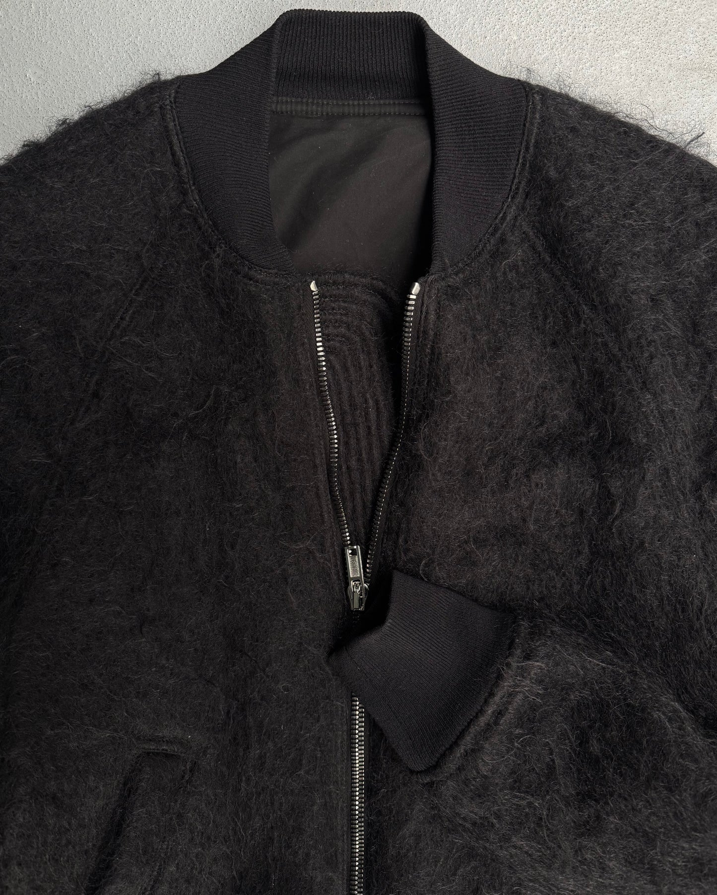 Rick Owens AW16 “MASTODON”Mohair Bomber Jacket