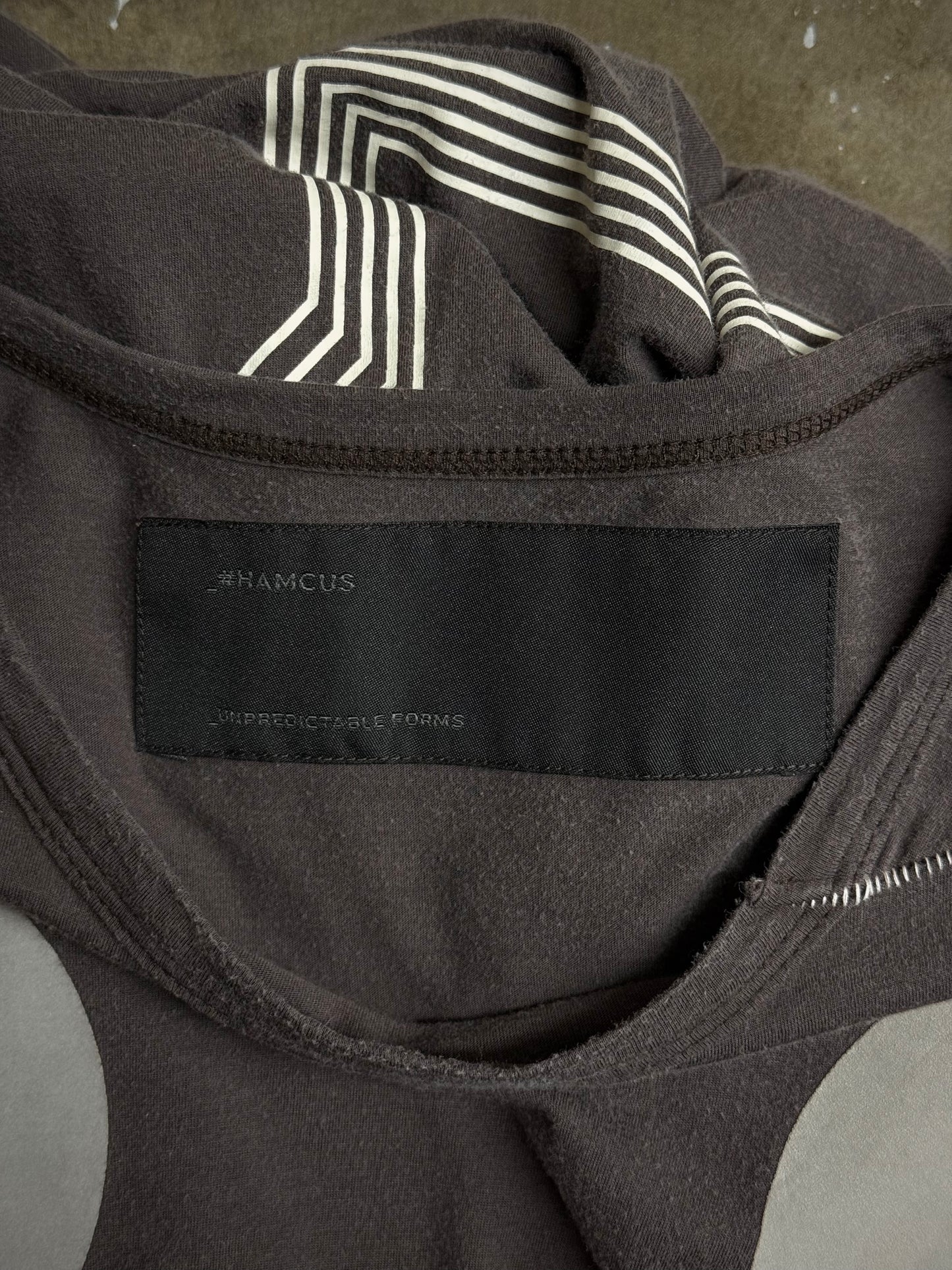 HAMCUS Space Grey Overlock Graphic T-Shirt