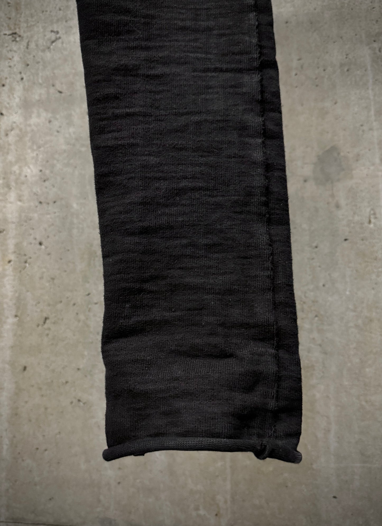 Taichi Murakami 2010s Frayed Edge Heavy Japanese Cotton Jersey Pants