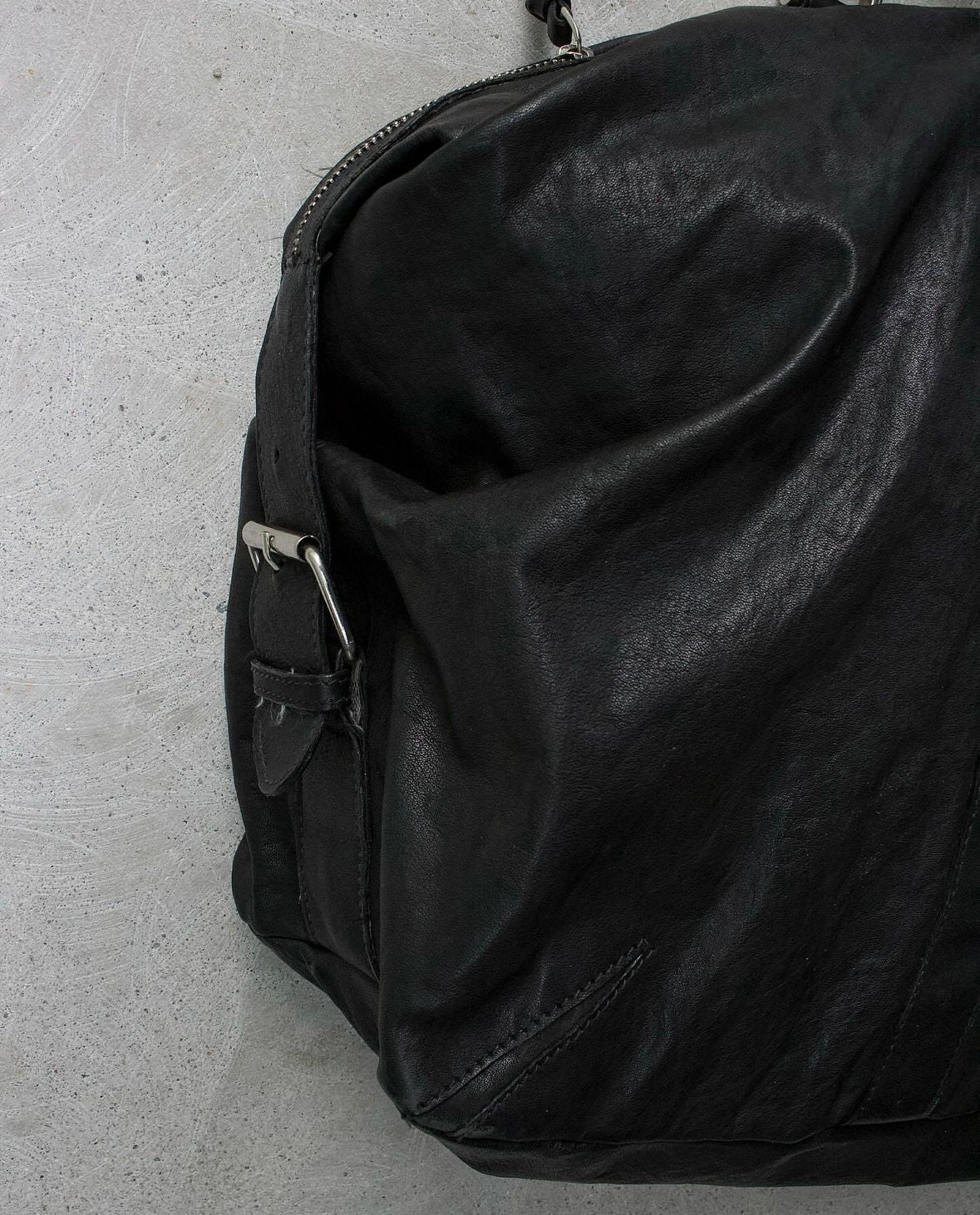 Ann Demeulemeester Early 00s Lambskin Leather Tote Bag