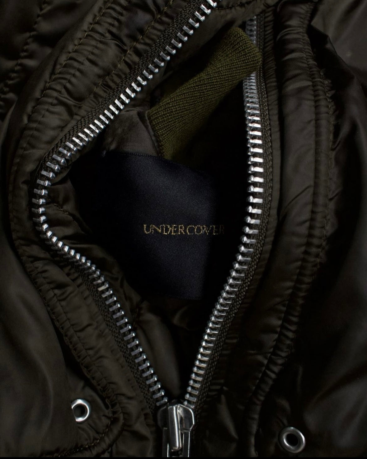 UNDERCOVER AW14 “Cerebo” Graphic Back Zip Bomber Jacket