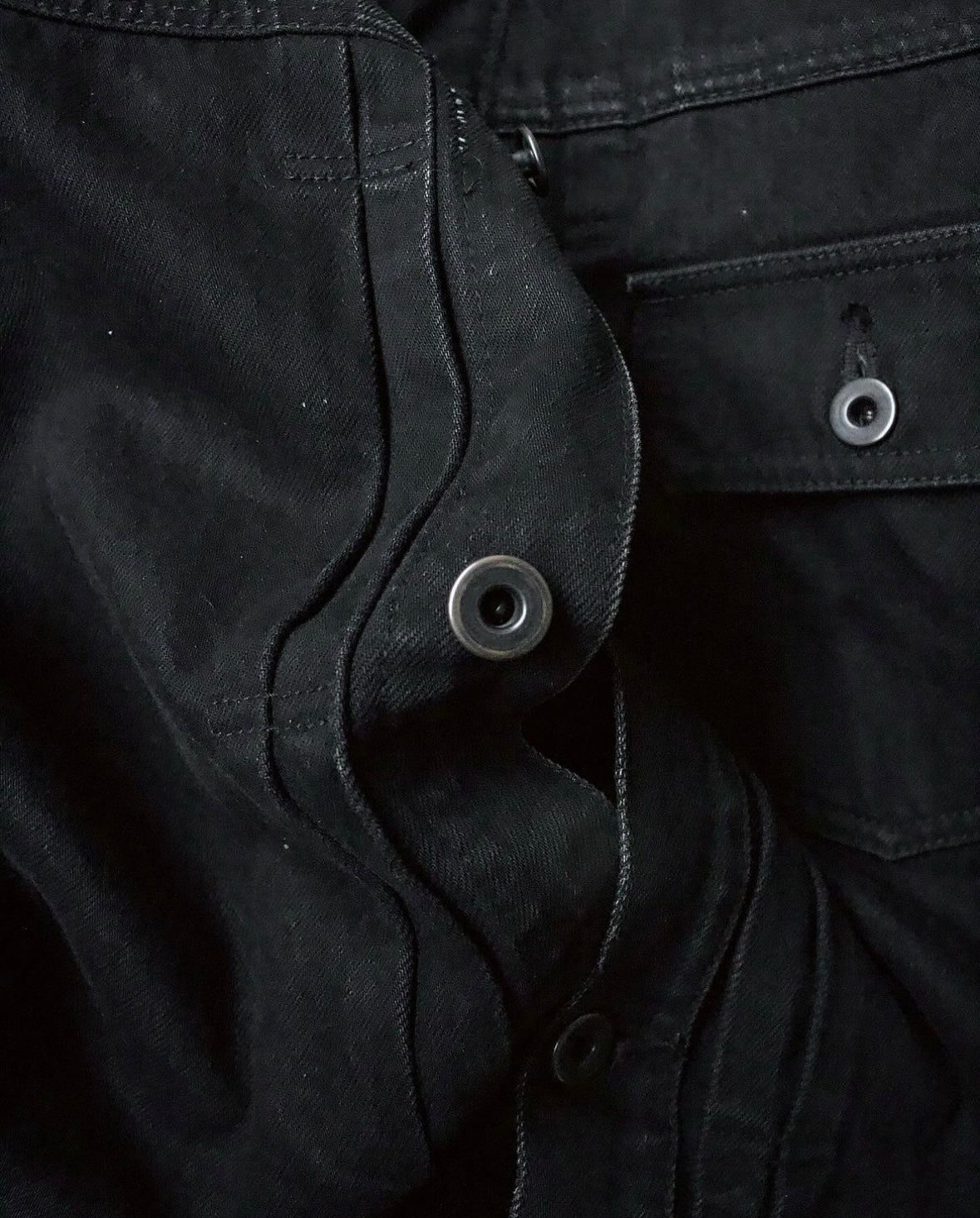 Isamu Katayama "BACKLASH" SS11 Hybrid Cow Leather Denim Jacket