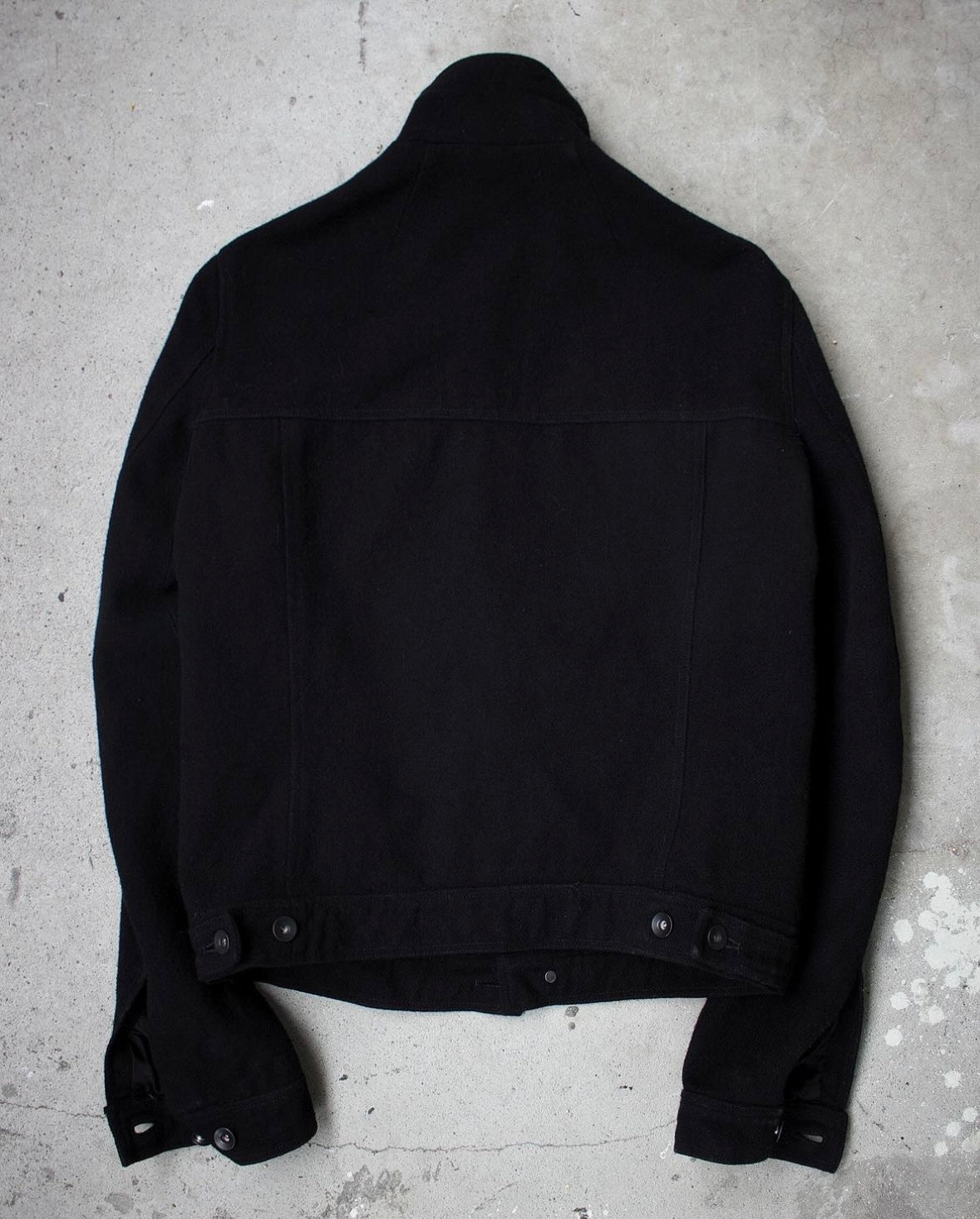 Rick Owens AW16 “MASTODON” Brotherhood Wool Trucker Jacket