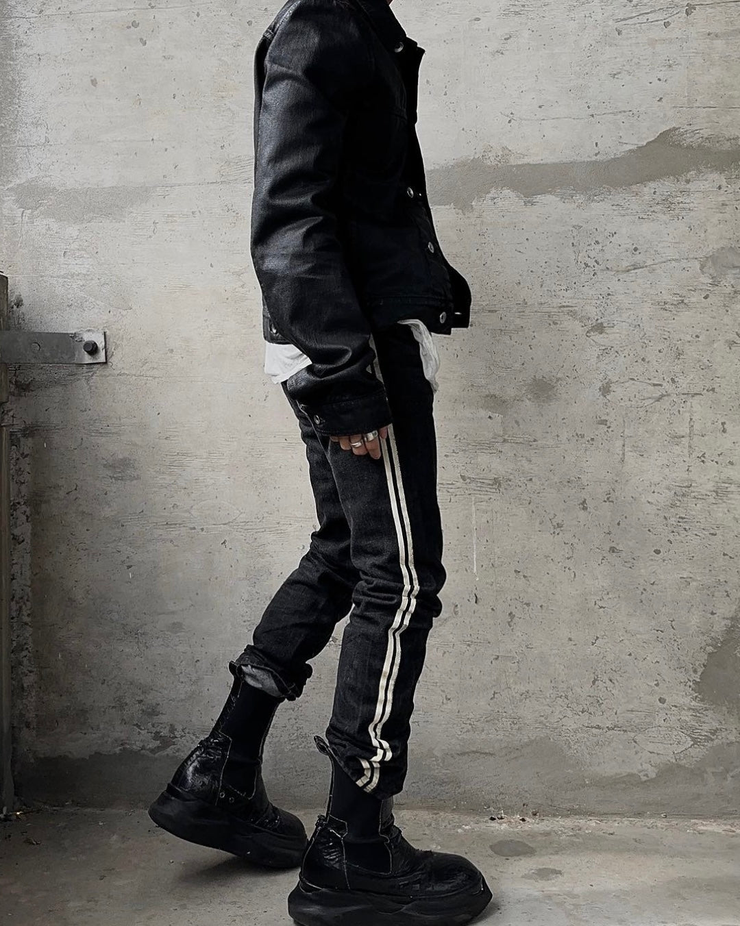 Shinichiro Arakawa Early 00s Side Stripes Rider Denim