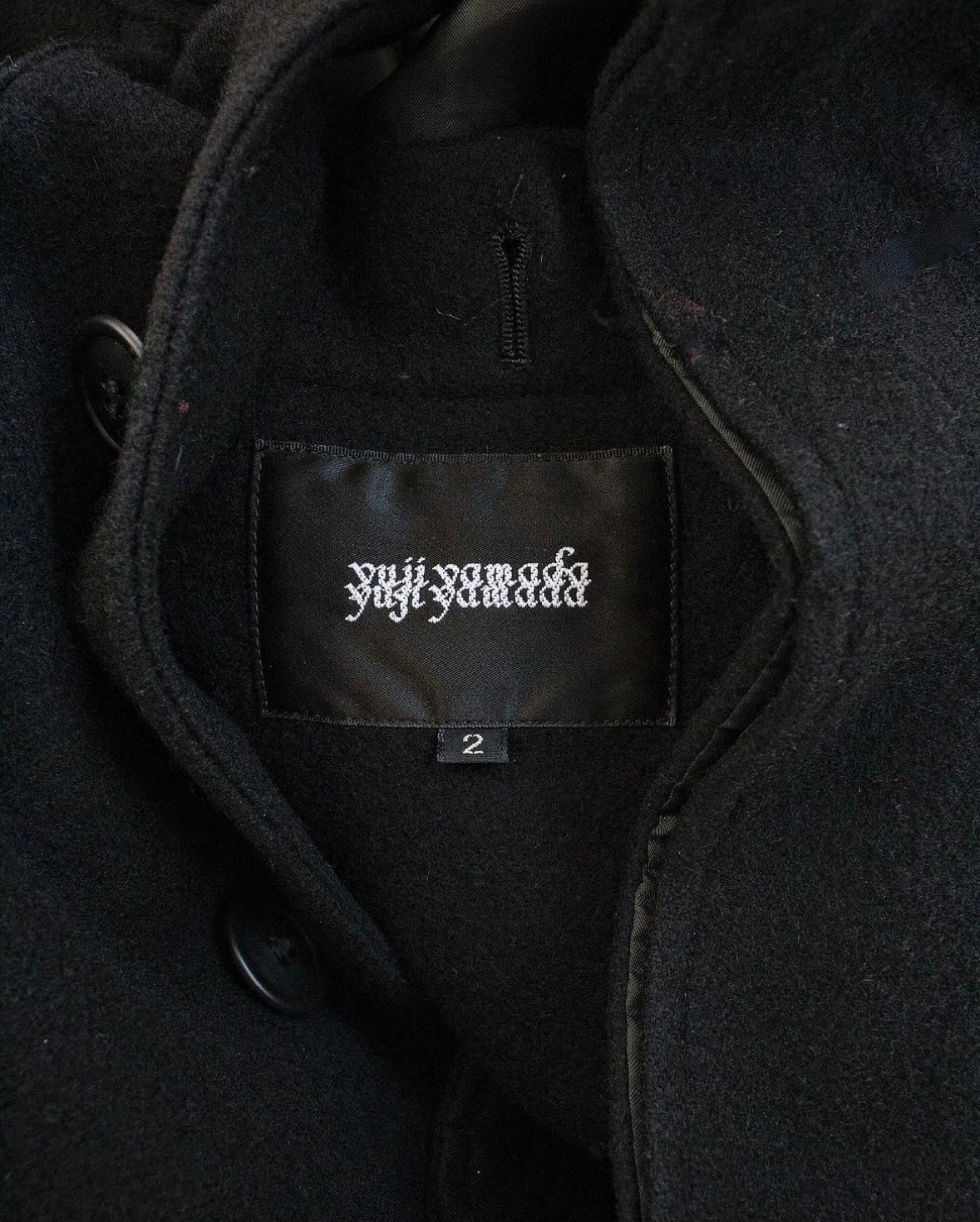 Yuji Yamada 00s Padded Wool Coat