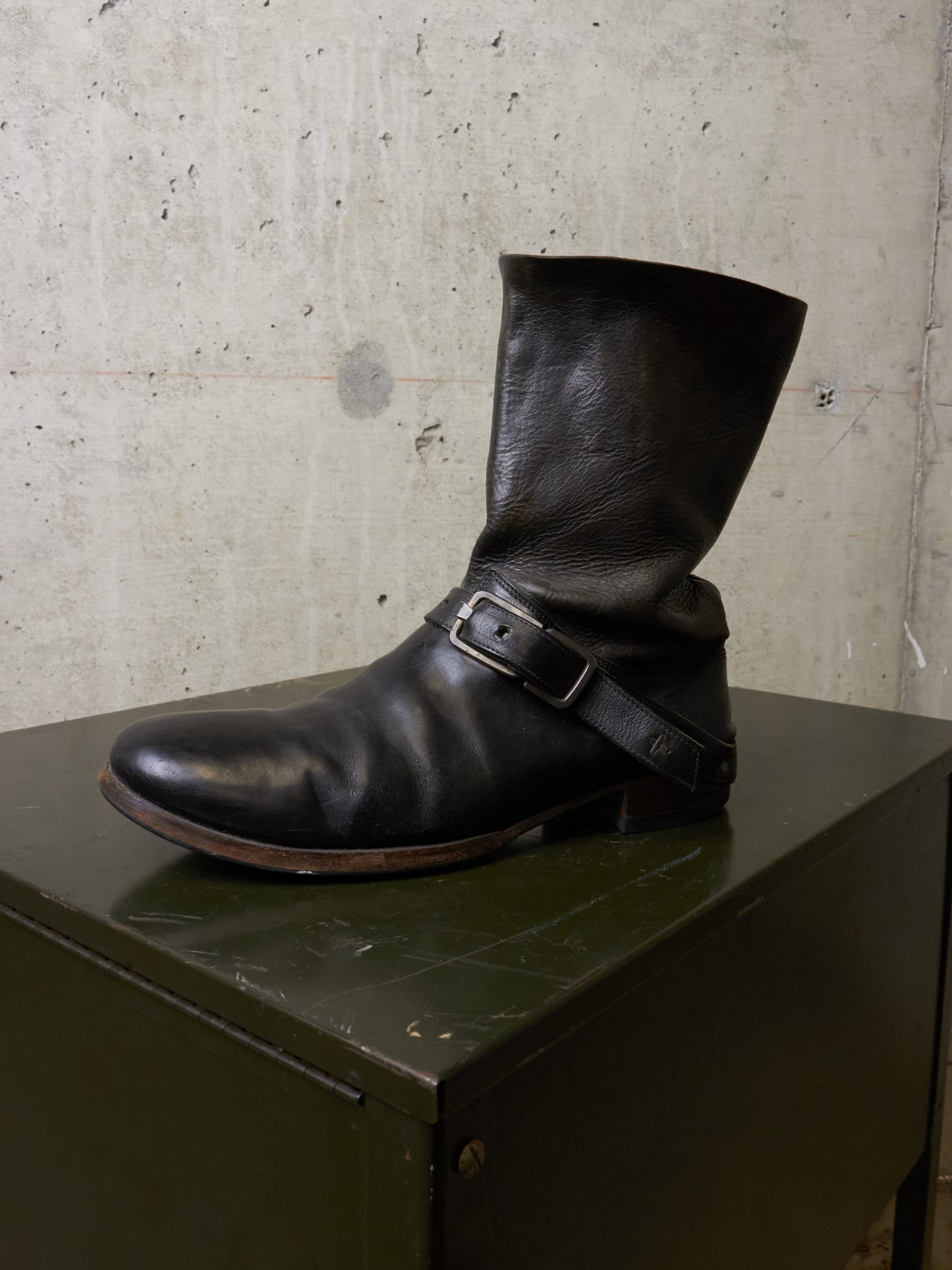 m.a+ by Maurizio Amadei 'S1C24' VA 1.5 Slim Buckle Engineer Boots