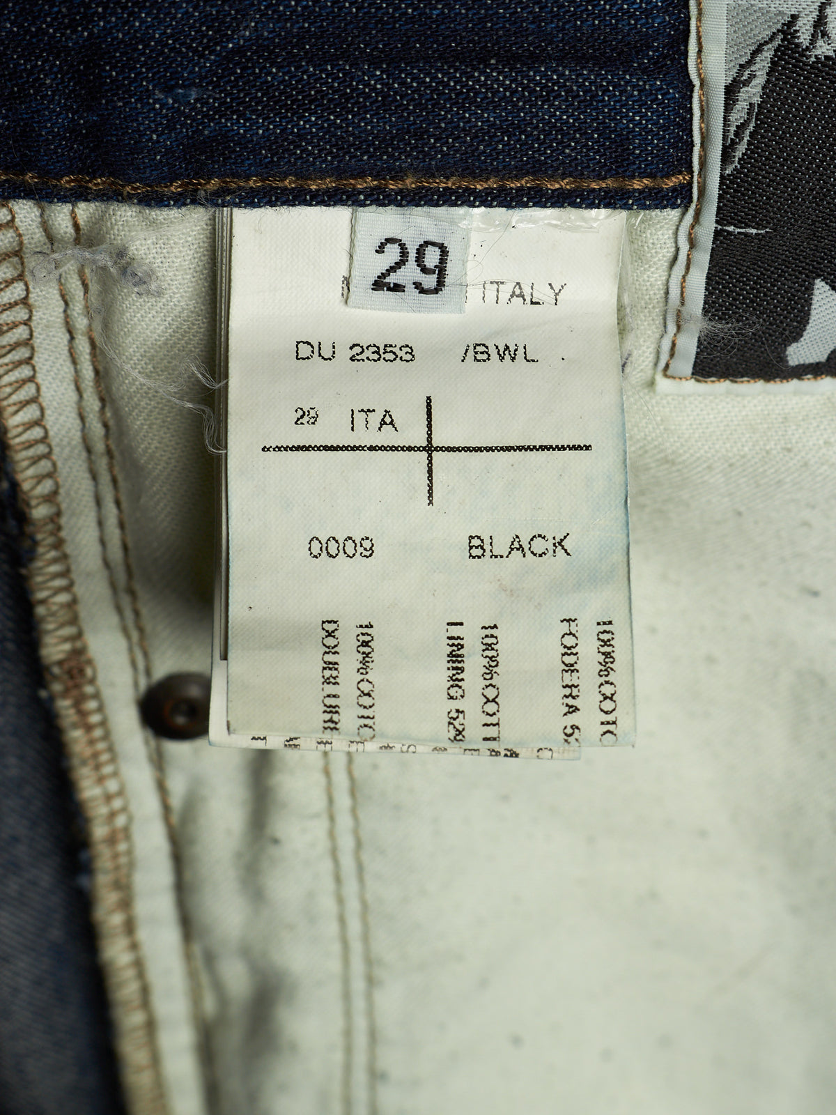 Rick Owens DRKSHDW AW08 "STAG" Dark Indigo ‘Berlin Cut’ Skinny Denim