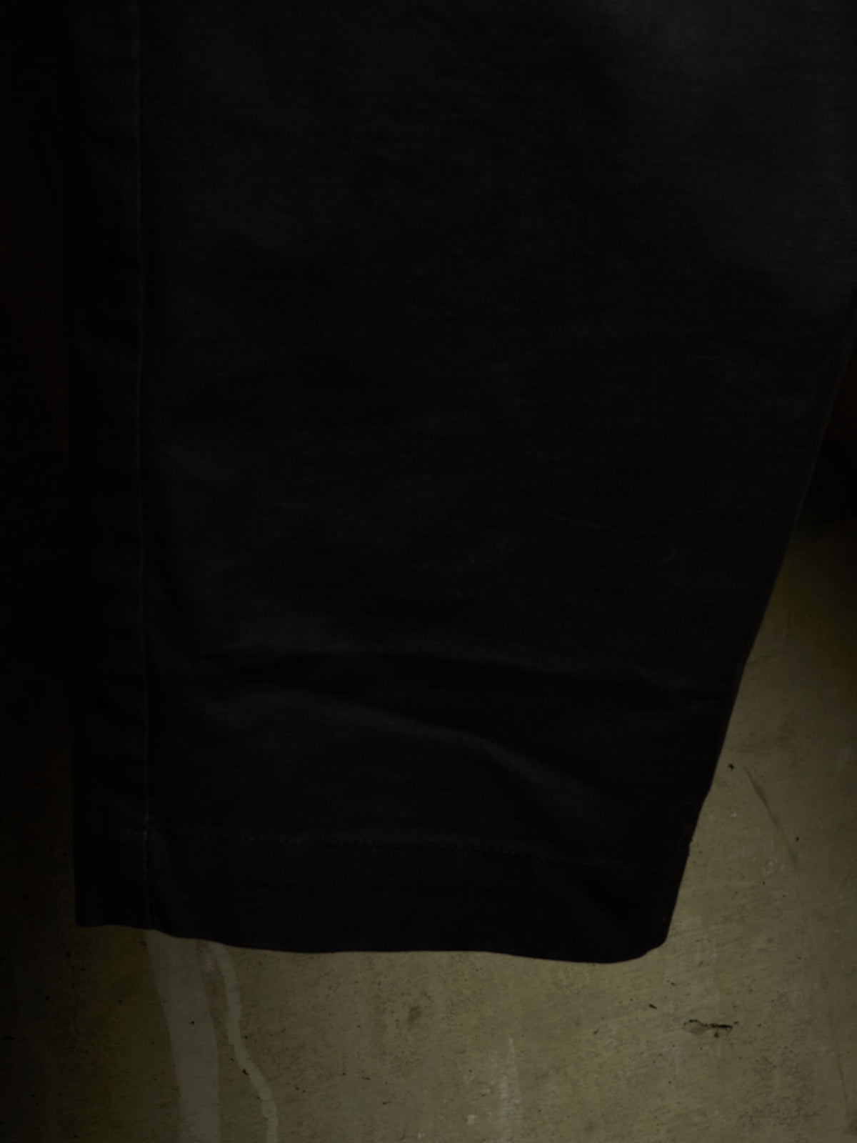 Rick Owens DRKSHDW AW16 "MASTODON" Black Protruding Pockets Drop-Crotch Cargo Capris