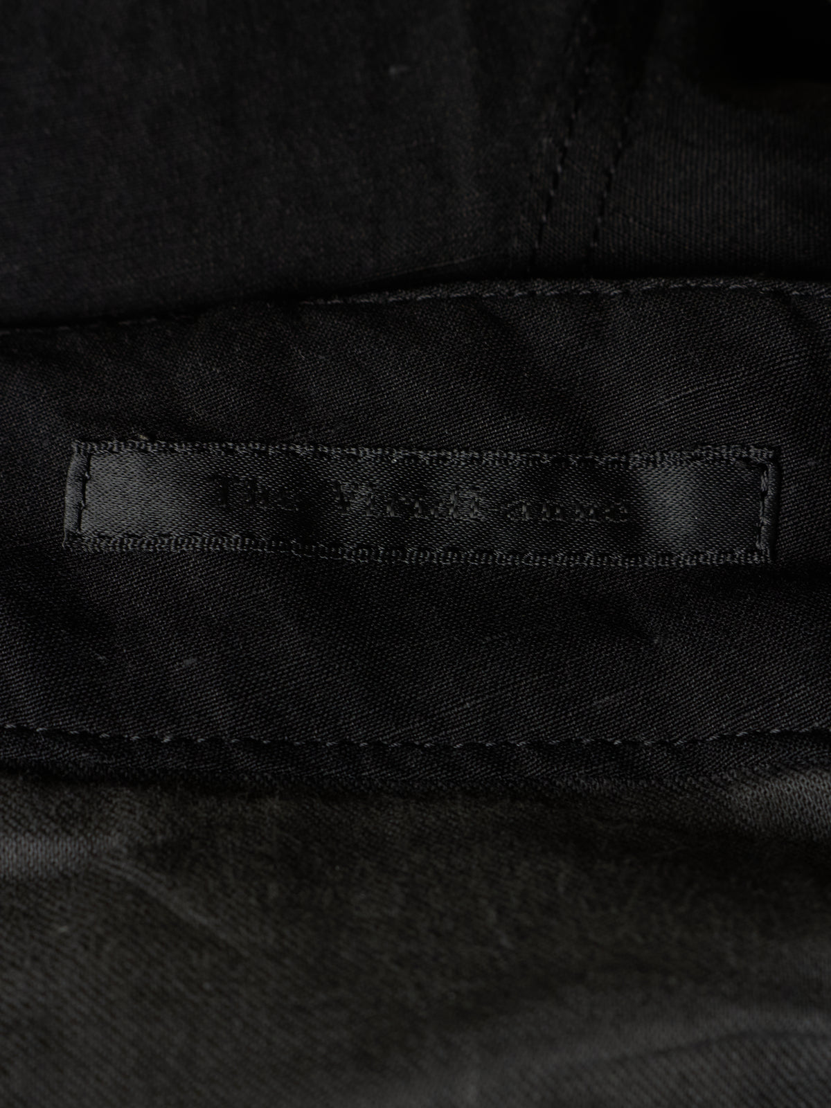 The Viridi-Anne 2010s Black Linen Rayon Excella Zip Cargo Pants