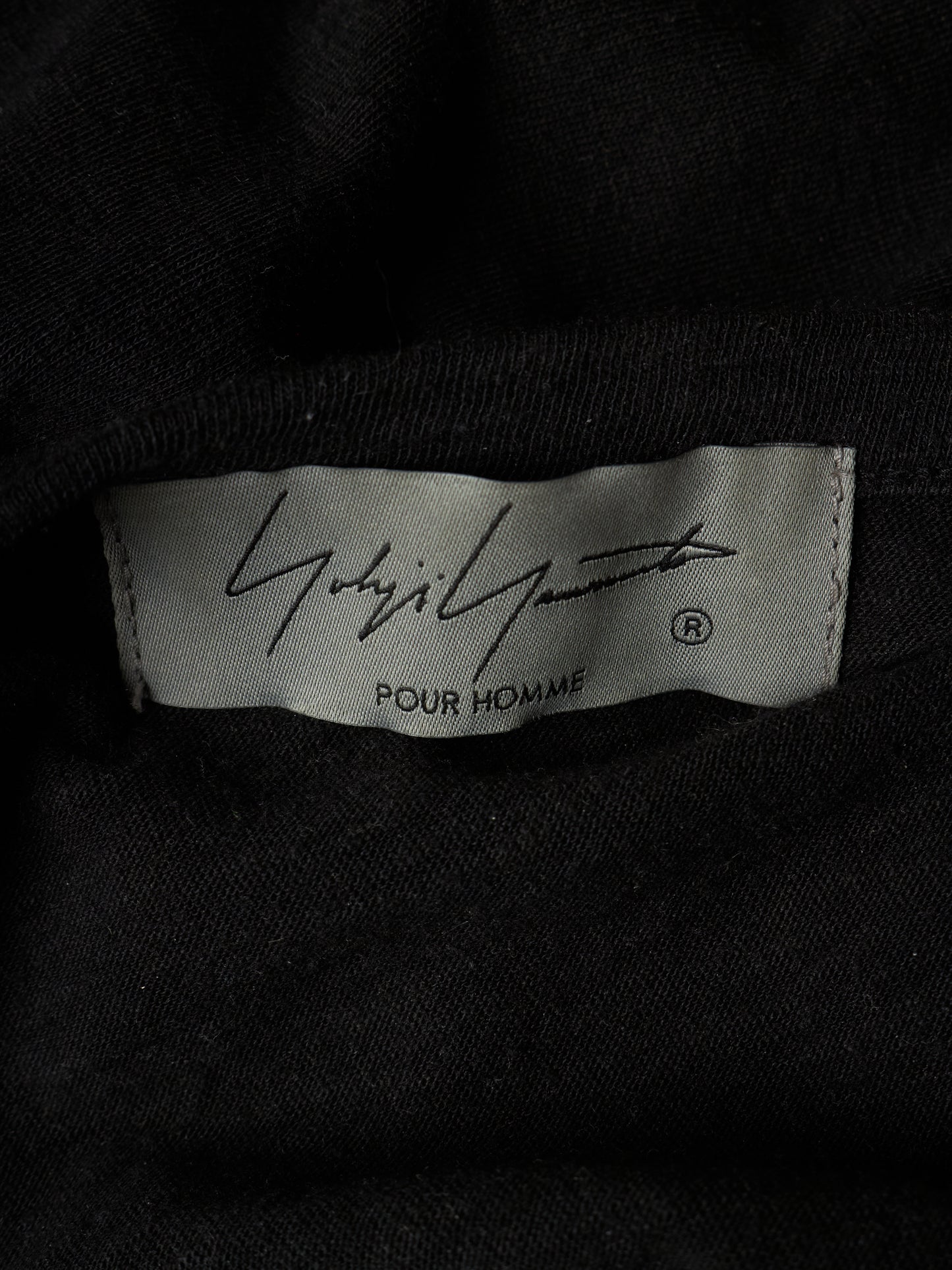Yohji Yamamoto POUR HOMME AW17 Oversized Asymmetrical Drape T-Shirt