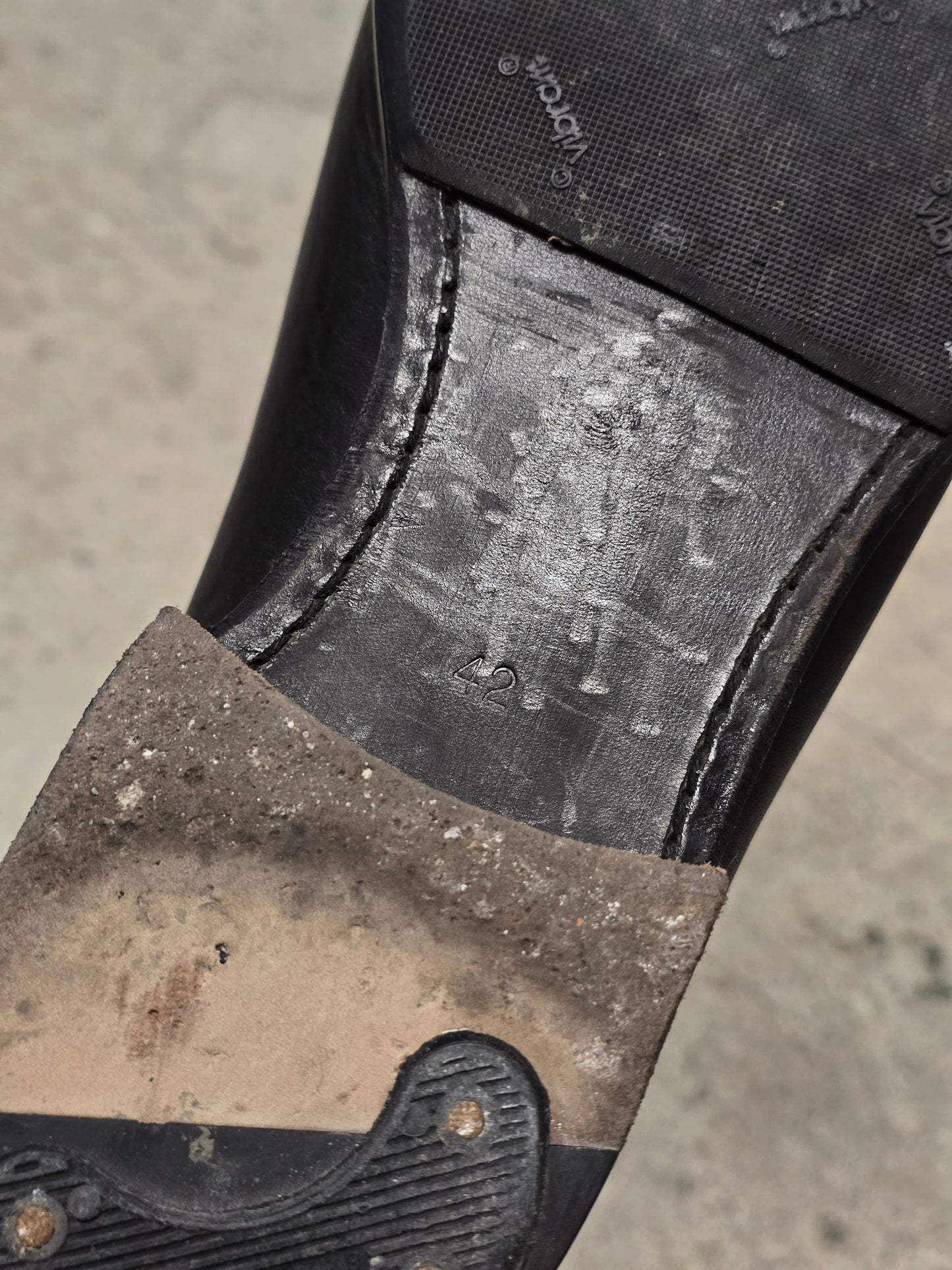 wjk by Jun Hashimoto 00s Black Bison Leather Back Zip Boots