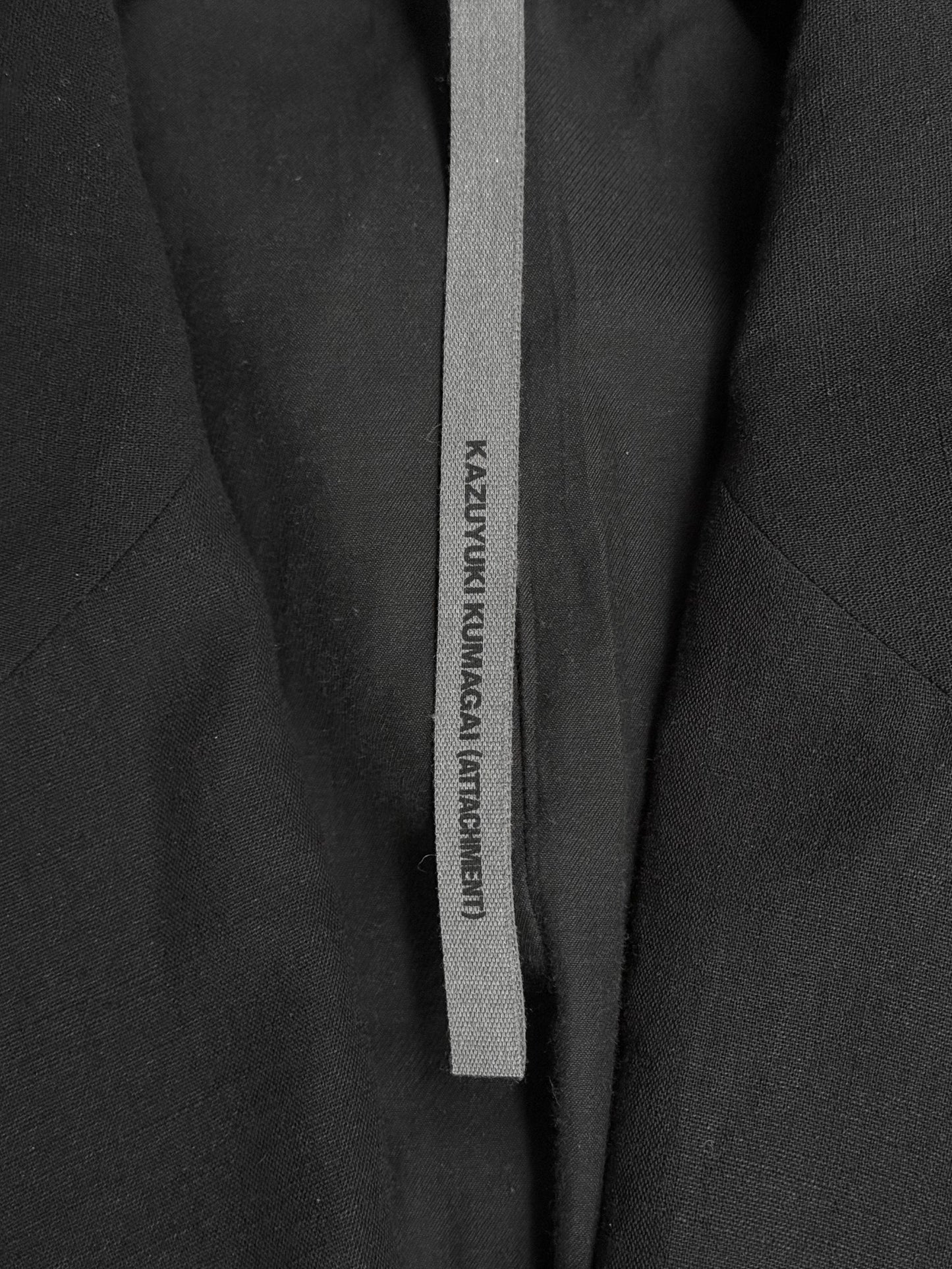 ATTACHMENT by Kazuyuki Kumagai Sharp Lapels Relaxed Blazer
