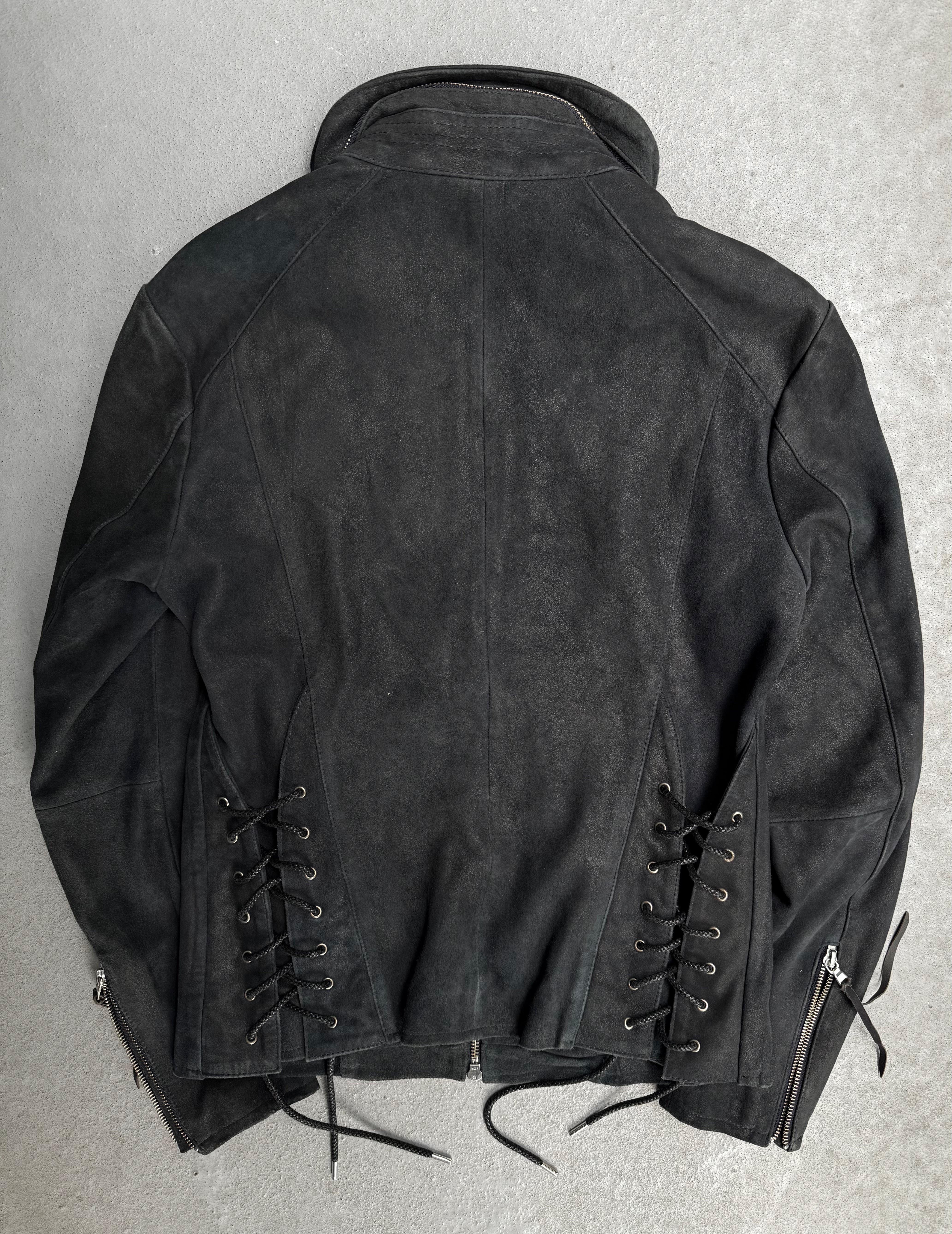 Tornado Mart Early 00s Goatskin Suede Leather Jacket | DRIEW