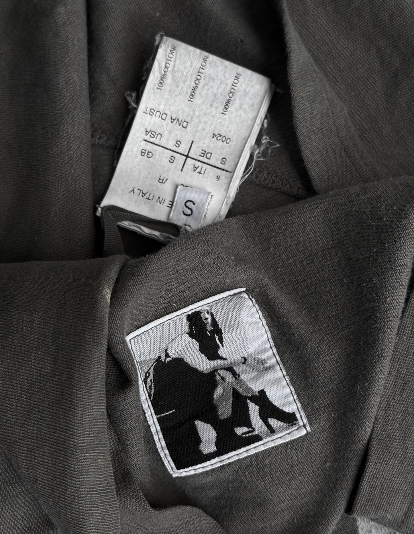 Rick Owens DRKSHDW AW12 "MOUNTAIN" DNA DUST Long T-shirt
