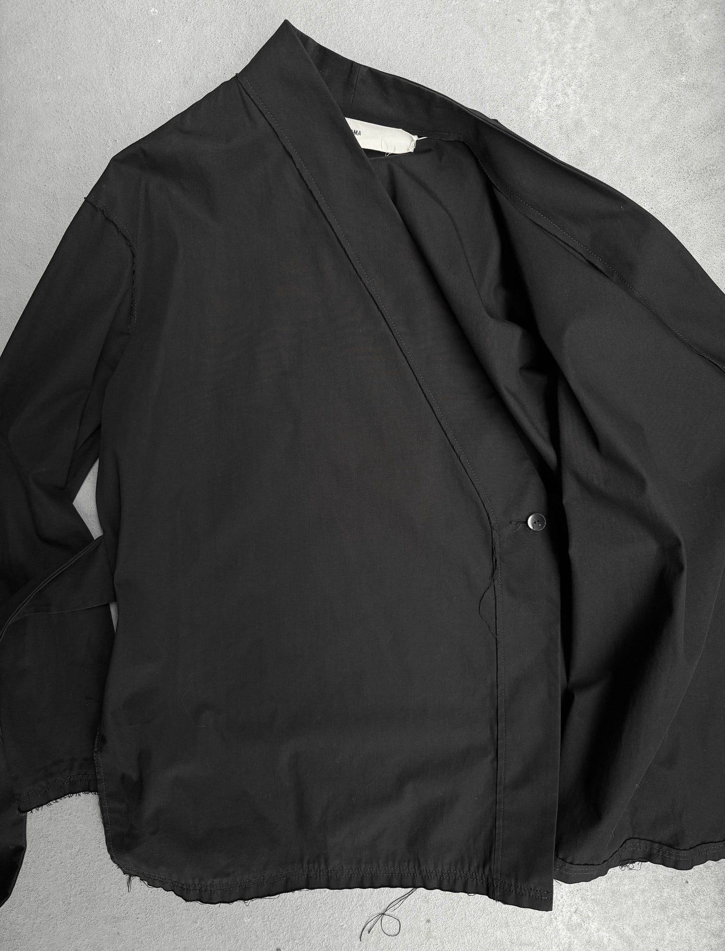 DAMIR DOMA AW15 Cotton Kimono Wrapped Jacket