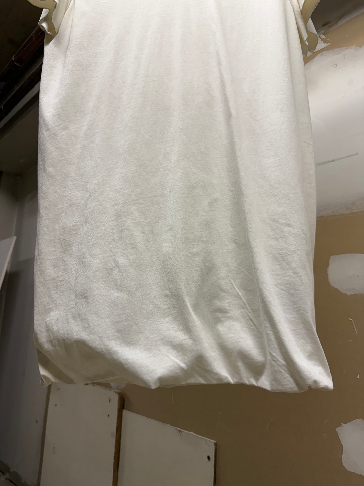 Rick Owens DRKSHDW SS17 MILK Double Layered Level T-shirt detail | DRIEW GARMENTS