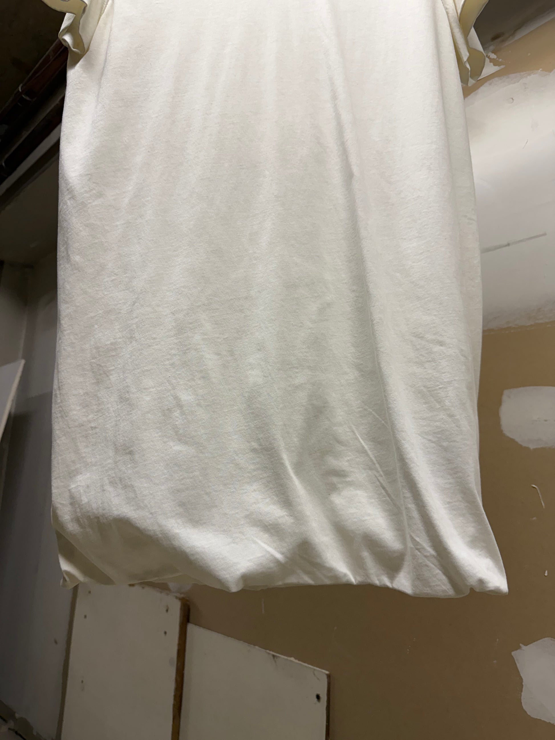 Rick Owens DRKSHDW SS17 MILK Double Layered Level T-shirt detail | DRIEW GARMENTS