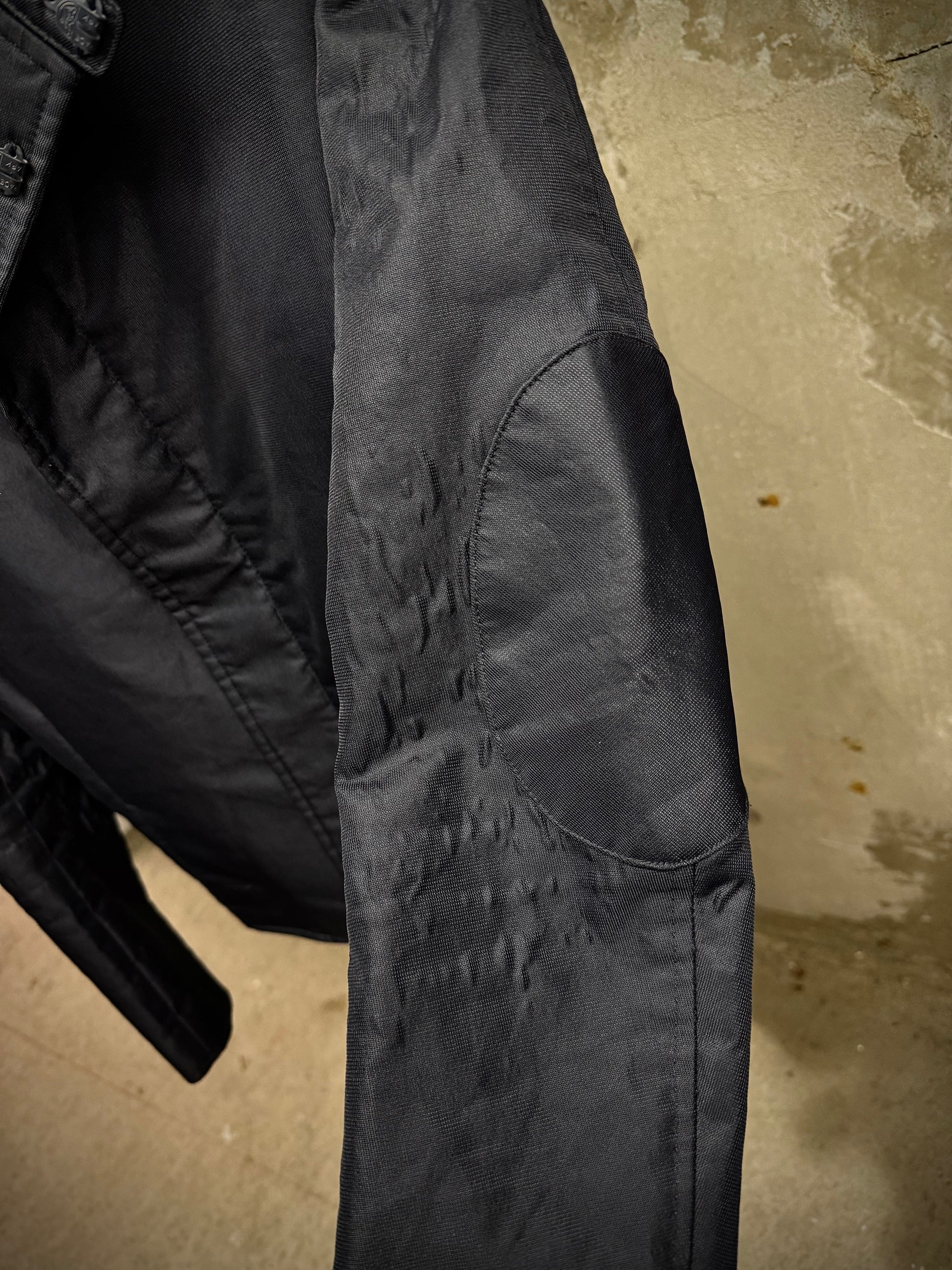 Carol Christian Poell AW96-97 Bubble Effect Zip-Up Work Jacket detail | DRIEW GARMENTS