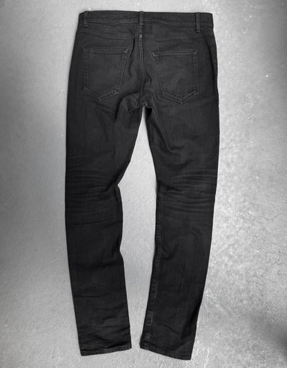 Saint Laurent Paris AW17 Washed Black ‘D02’ Skinny Denim
