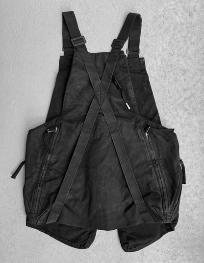 Boris Bidjan Saberi SS19 ‘VESTBAG2.1-F1944’ Coated Denim Vest Bag