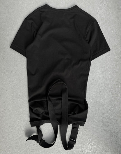 COMME des GARÇONS HOMME PLUS SS20 Suspender Cut-out T-shirt