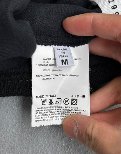 Maison Martin Margiela AW06 Navy Four-stitch Motif Beanie