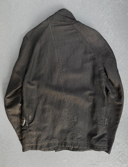 Taichi Murakami Displacement Double Breasted Work Blazer