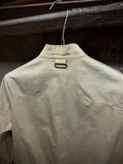 DIOR HOMME by Hedi Slimane SS07 “We Look Good Together”Beige Multi Zip Cropped Jacket
