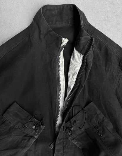 Maharishi SS01 Sun Faded Zam Hemp Zip-up Track Jacket