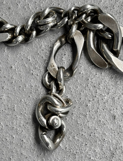WERKSTATT:MÜNCHEN 'M2592’ Wild Links Silver Bracelet