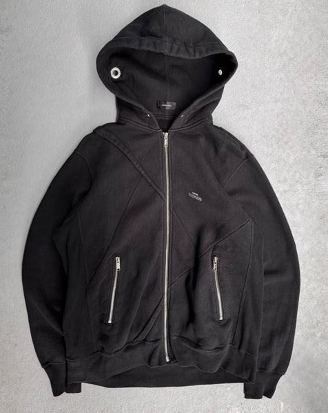 Undercover AW16 Slogan Eyelet Zip Hoodie | DRIEW