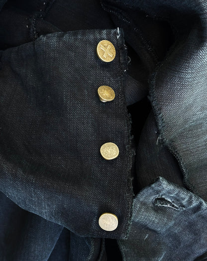 m.a+ by Maurizio Amadei ‘0P01.3' CDI 5-Pocket Indigo Bootcut Denim