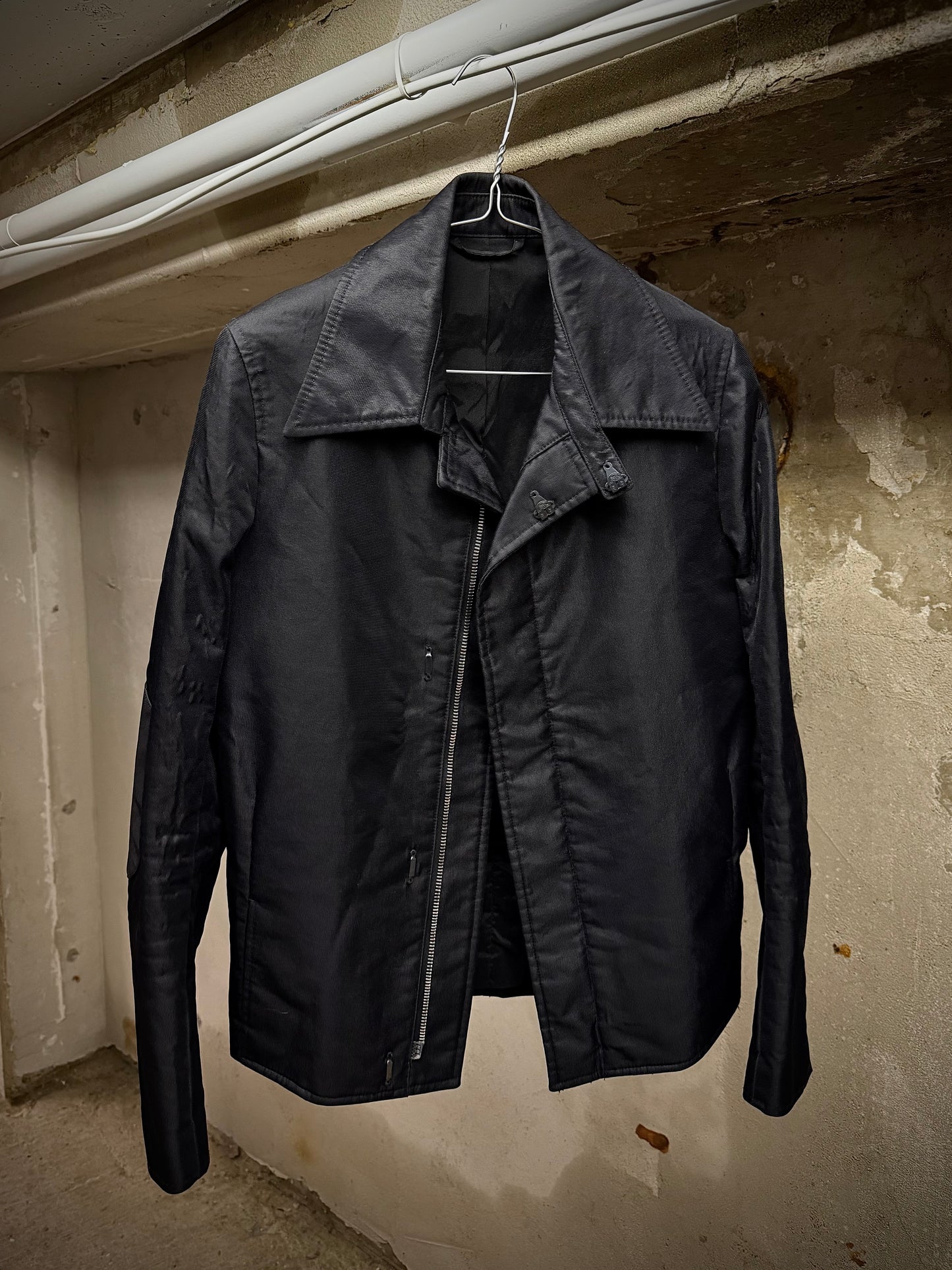 Carol Christian Poell AW96-97 Bubble Effect Zip-Up Work Jacket | Archive Fashion Toronto