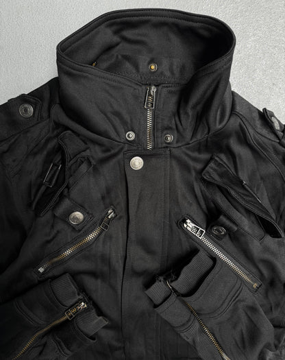 InTheAttic Early 00s Military Zip-up Track Jacket