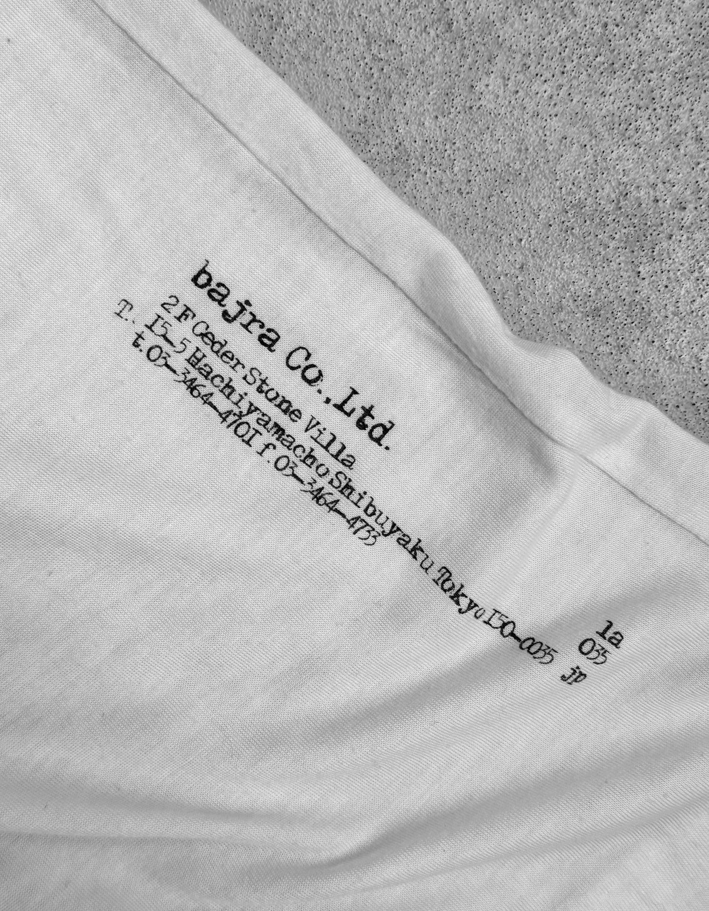 bajra ‘Happiness’ Asymmetrical Cut Jumbo Graphic T-shirt
