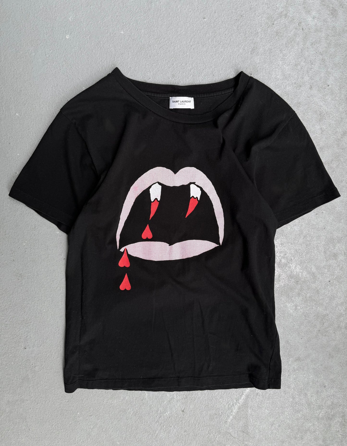 Saint Laurent Paris SS13 ‘Blood Luster’ Graphic T-shirt