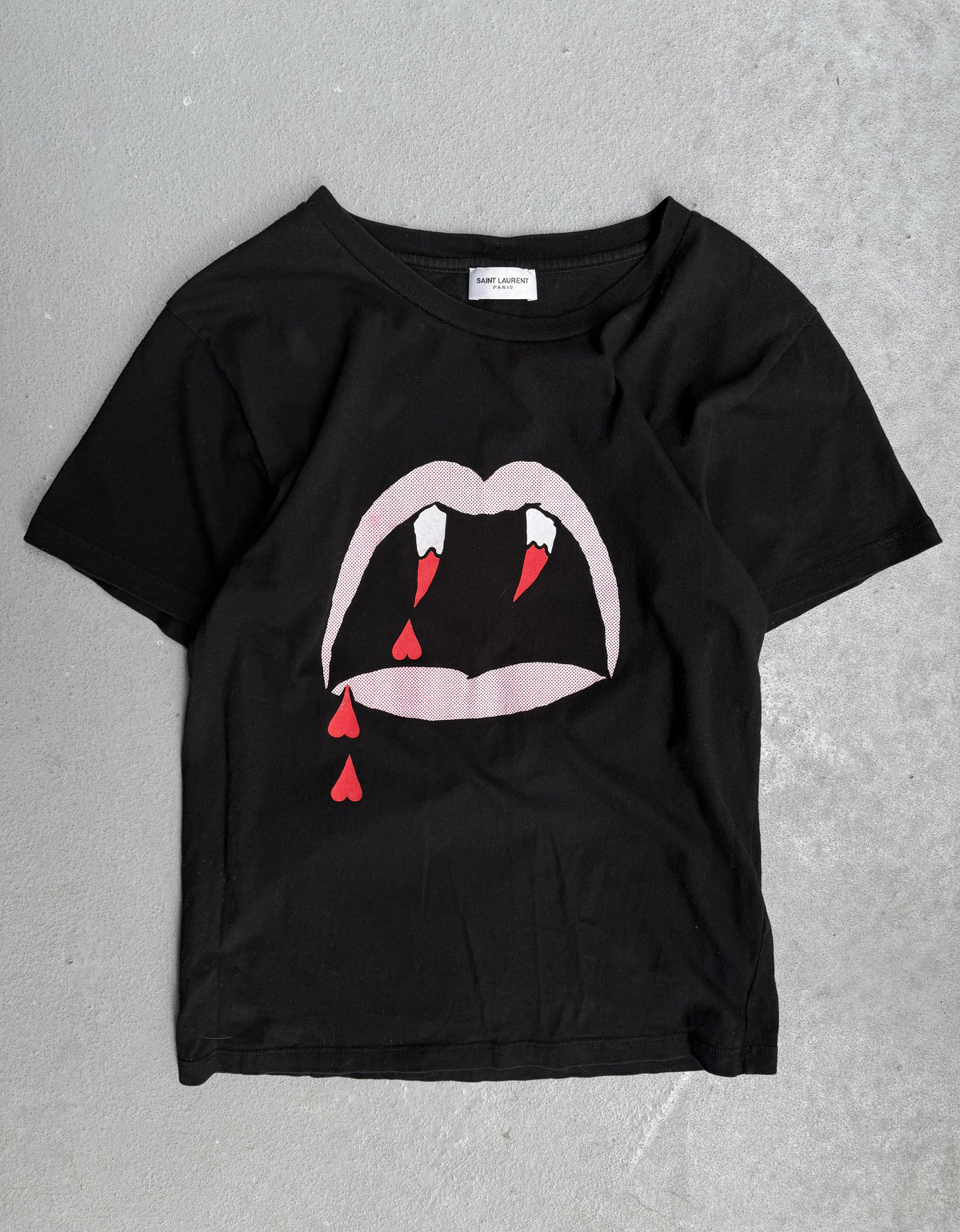 Saint Laurent SS13 Blood Luster Graphic Tee | Size M – DRIEW