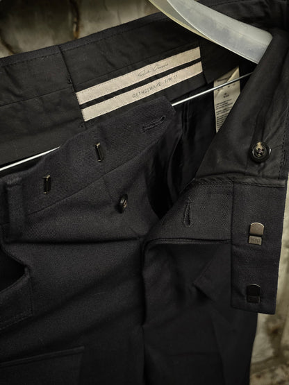 Rick Owens AW21 "GETHSEMANE" Astaires Cropped Security Pocket Pants