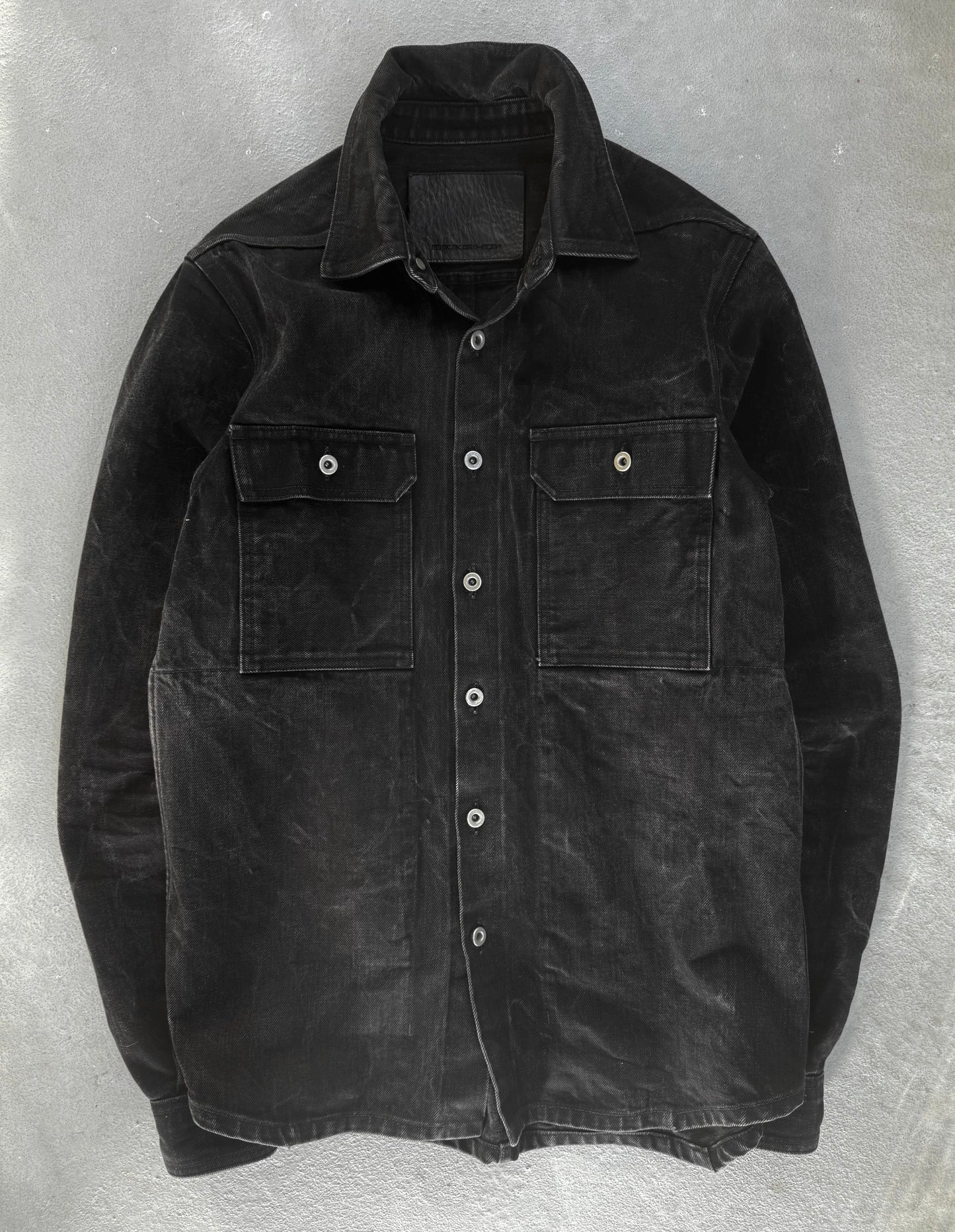 Rick Owens DRKSHDW AW21 "GETHSEMANE" Japanese Denim Outershirt